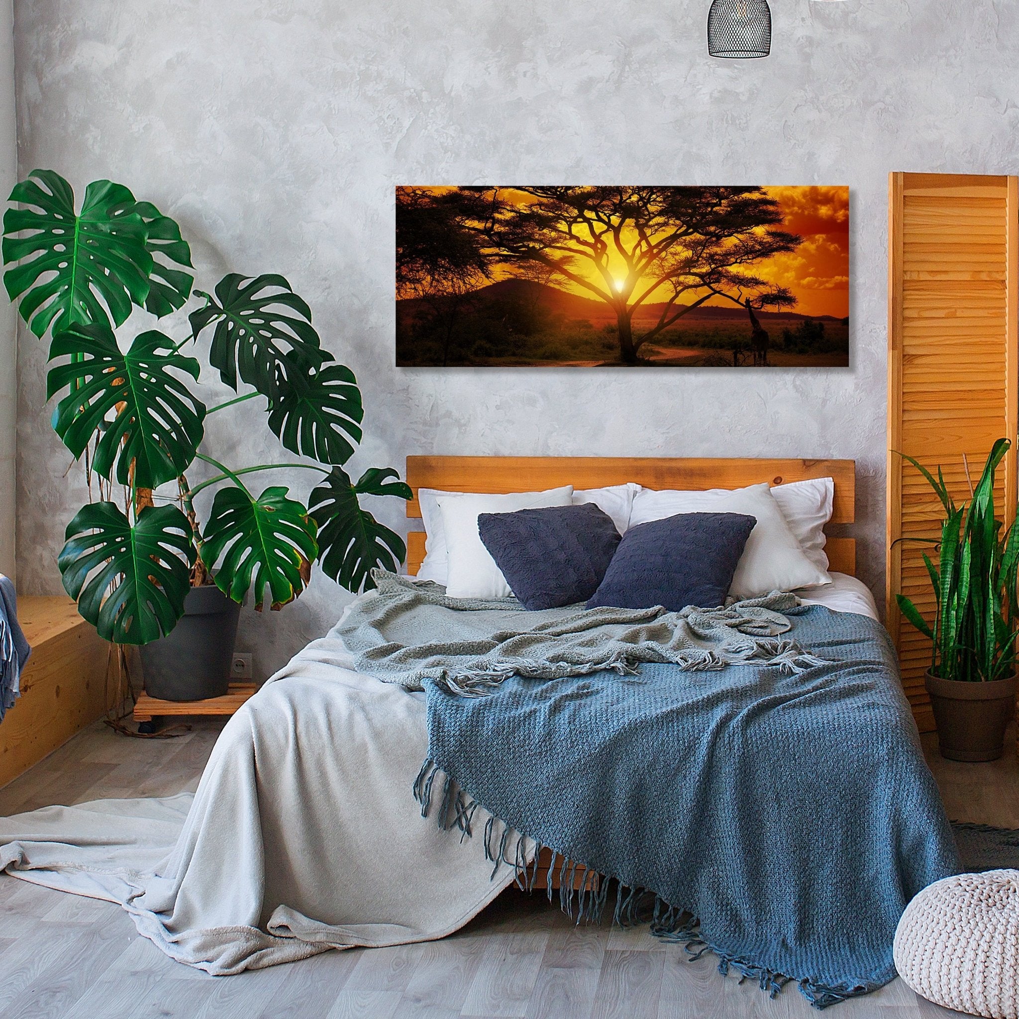 Leinwandbild Afrika Sonnenuntergang M0001 kaufen - Bild 2 Leinwandbild Afrika Sonnenuntergang M0001 kaufen - Bild 2