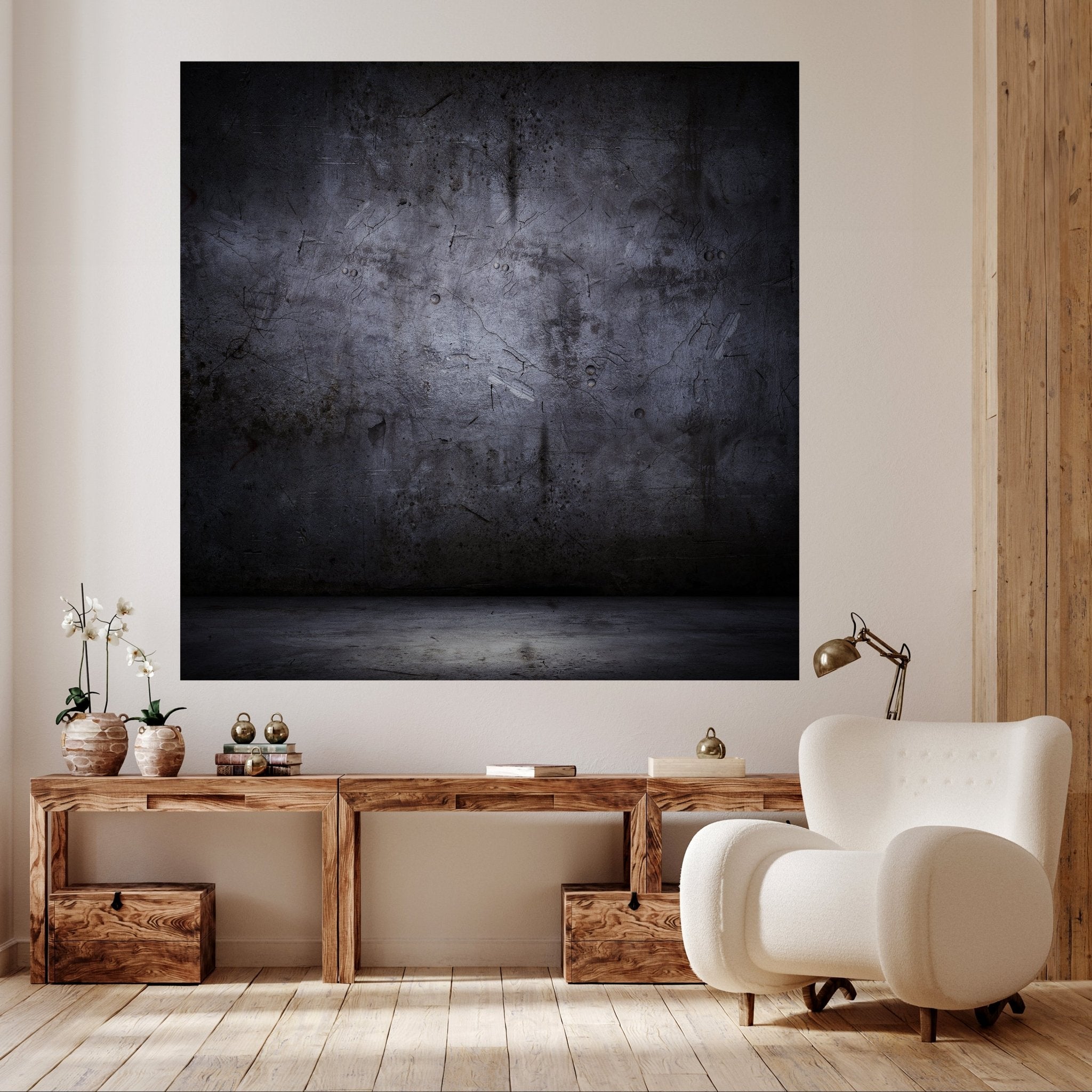 Quadratische Fototapete dunkle Steinwand M0003 - Bild 2 Quadratische Fototapete dunkle Steinwand M0003 - Bild 2