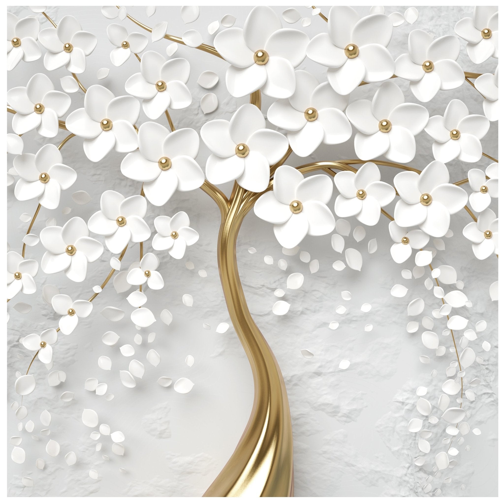 Quadratische Fototapete Baum mit Blüten M0007 - Bild 11 Quadratische Fototapete Baum mit Blüten M0007 - Bild 11