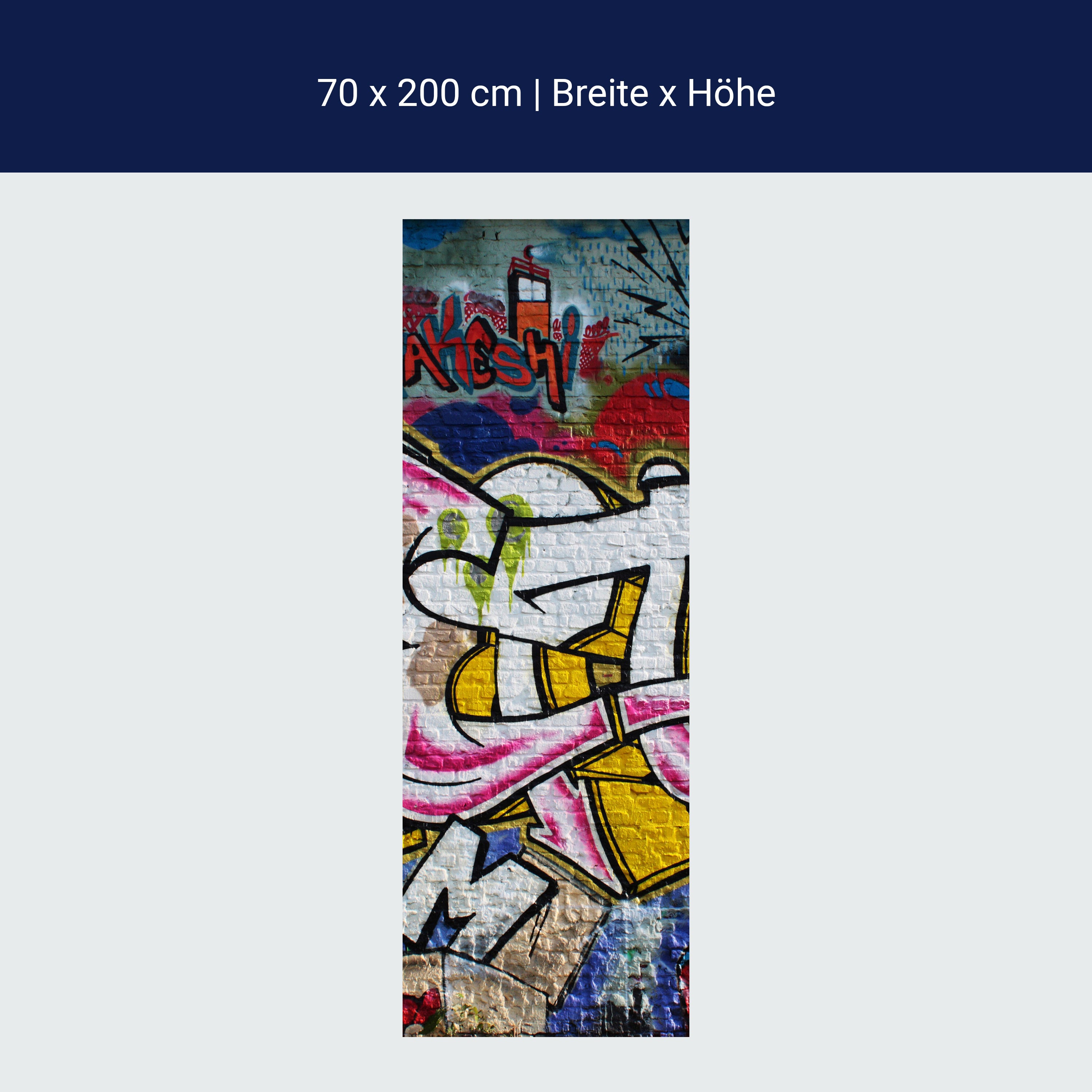 Türtapete Graffiti Poet M0007 Türtapete Graffiti Poet M0007