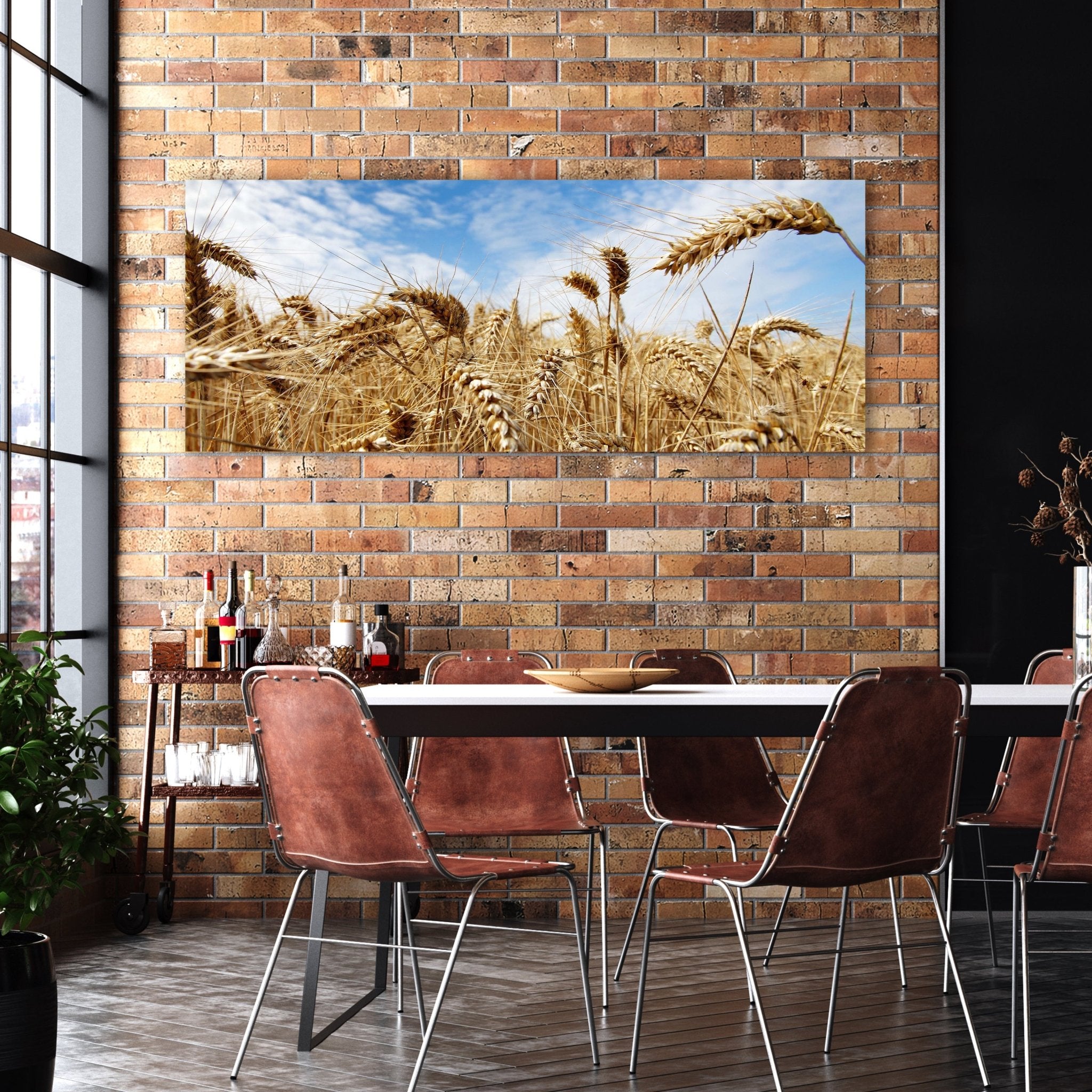 Leinwandbild Kornfeld M0009 kaufen - Bild 2 Leinwandbild Kornfeld M0009 kaufen - Bild 2