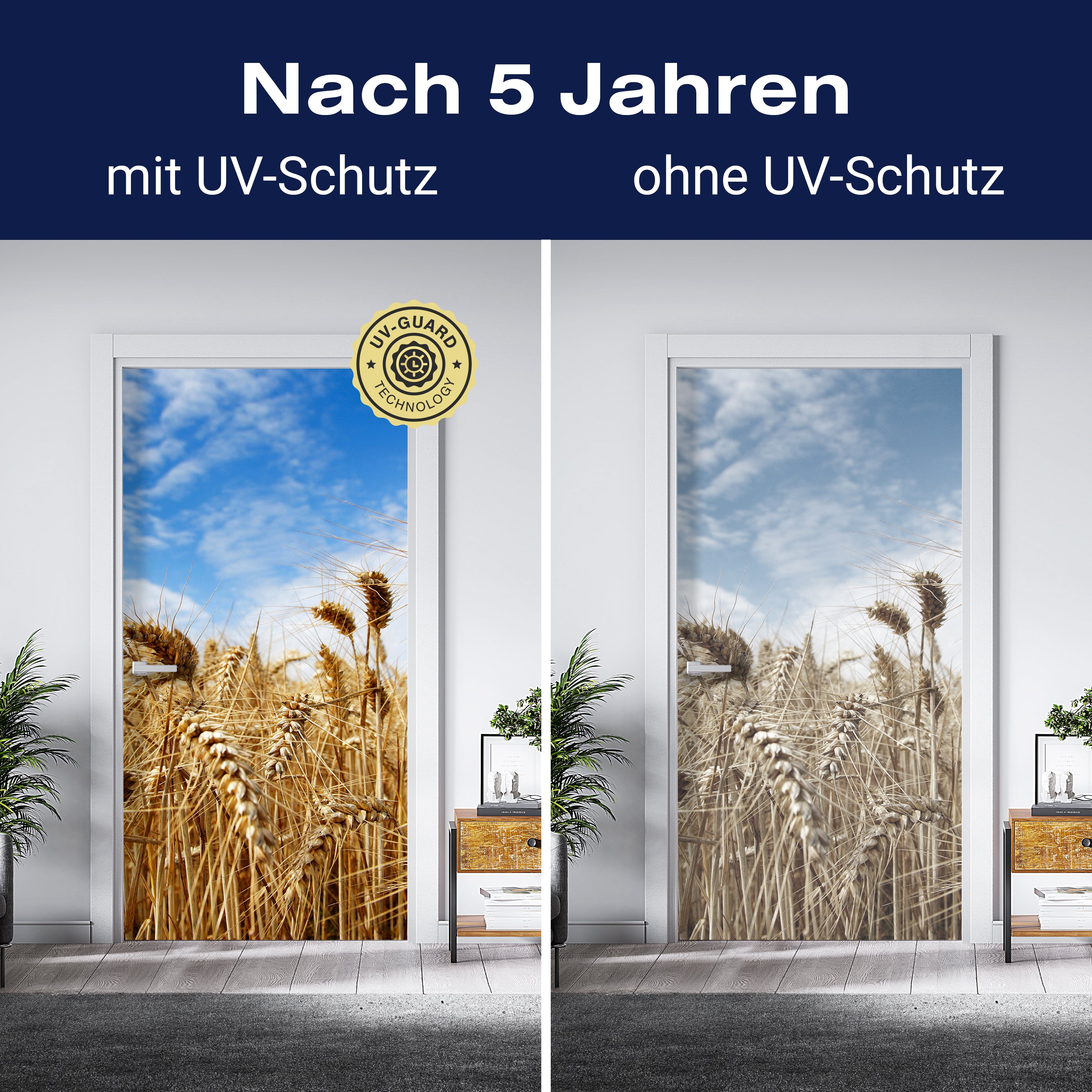 Türtapete Kornfeld M0009 - Bild 4 Türtapete Kornfeld M0009 - Bild 4