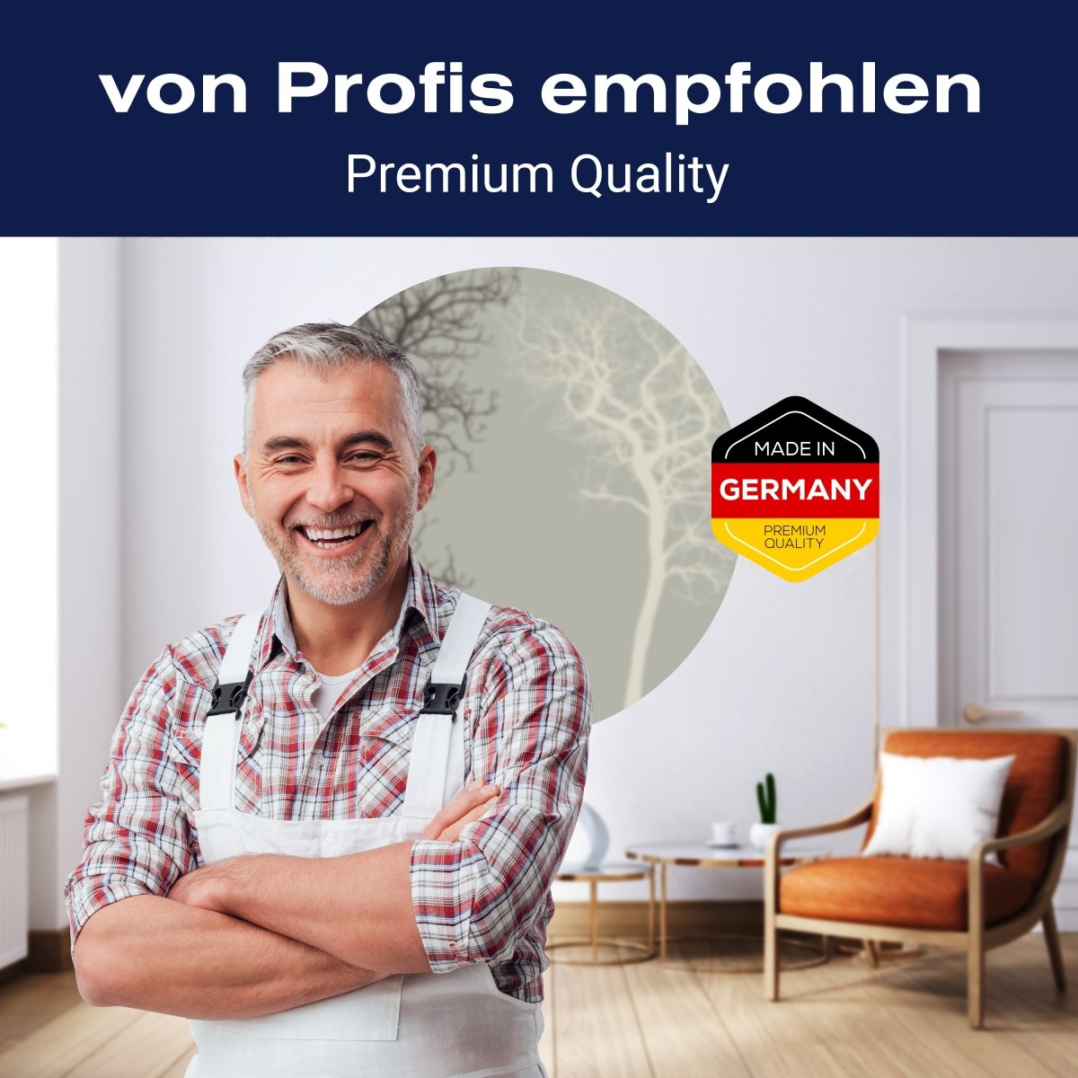 Runde Fototapete Silhouetten von Bäumen M0015 - Bild 5 Runde Fototapete Silhouetten von Bäumen M0015 - Bild 5