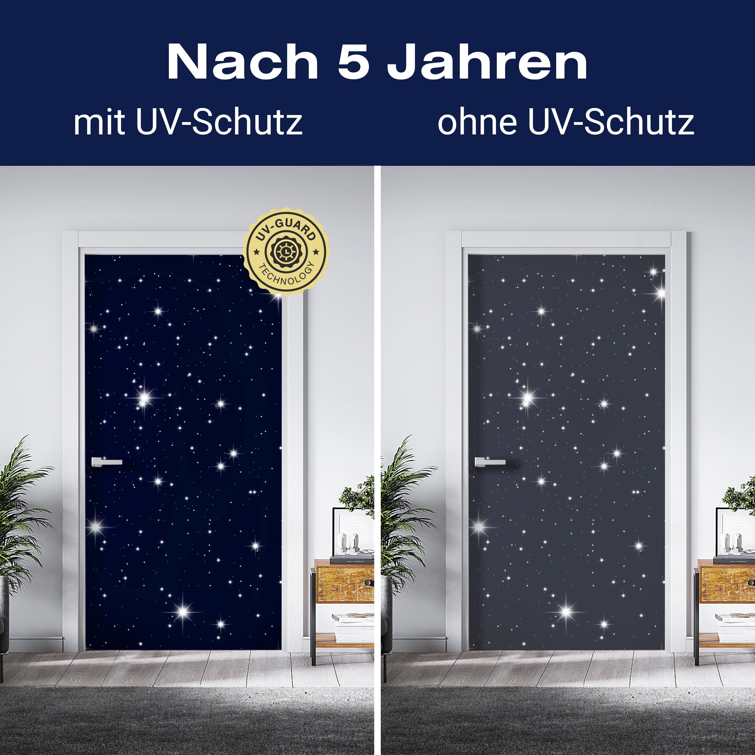 Türtapete Sternenhimmel M0019 - Bild 4 Türtapete Sternenhimmel M0019 - Bild 4