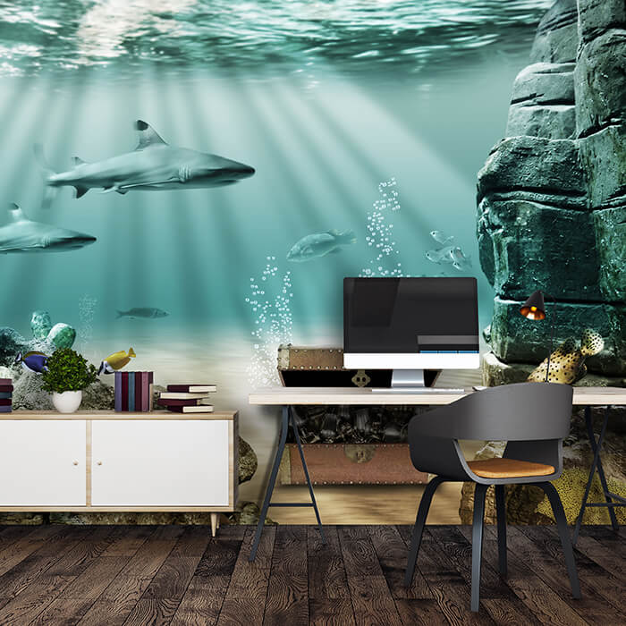 Fototapete Unterwasser-Schatz M0020 - Bild 1 Fototapete Unterwasser-Schatz M0020 - Bild 1