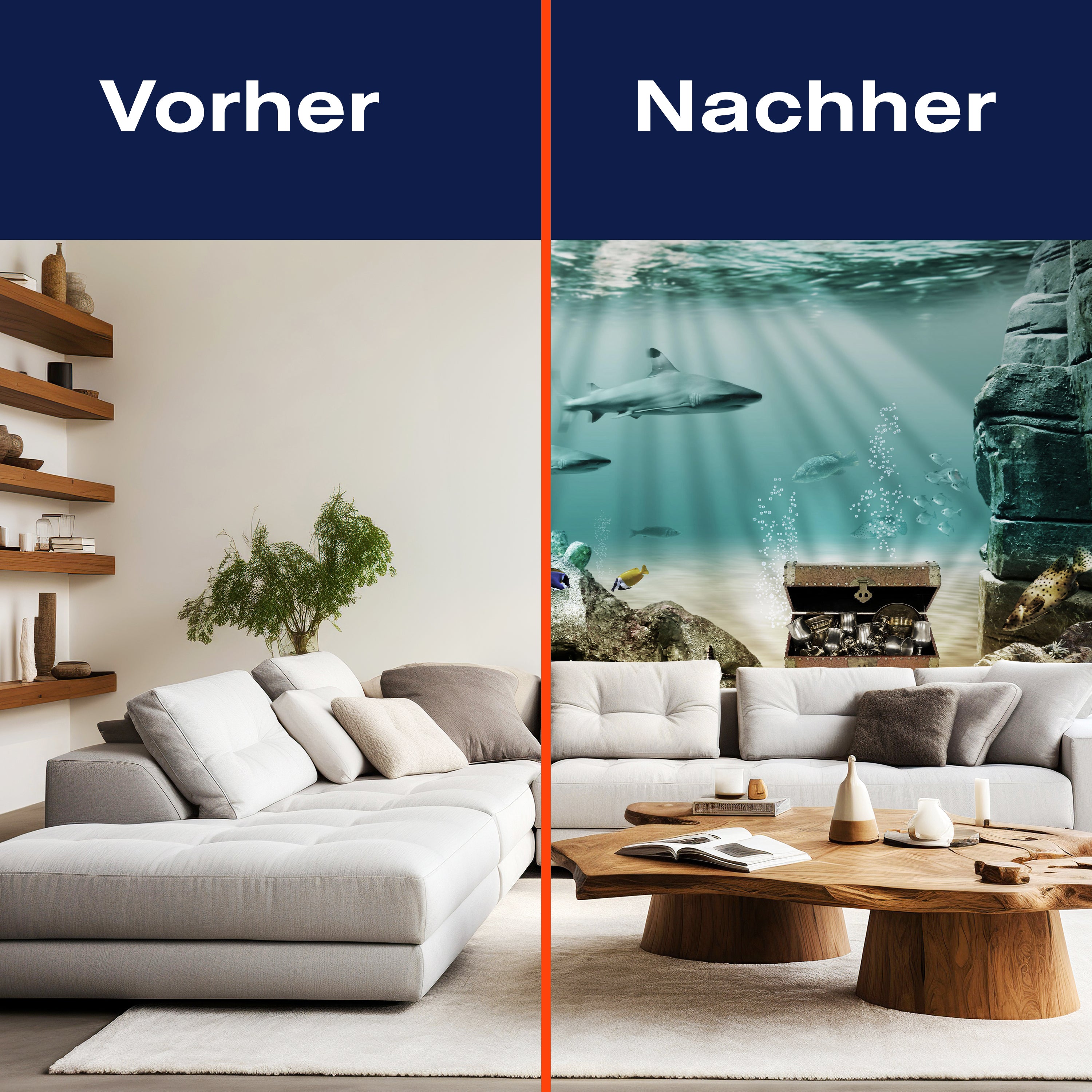 Fototapete Unterwasser-Schatz M0020 - Bild 9 Fototapete Unterwasser-Schatz M0020 - Bild 9