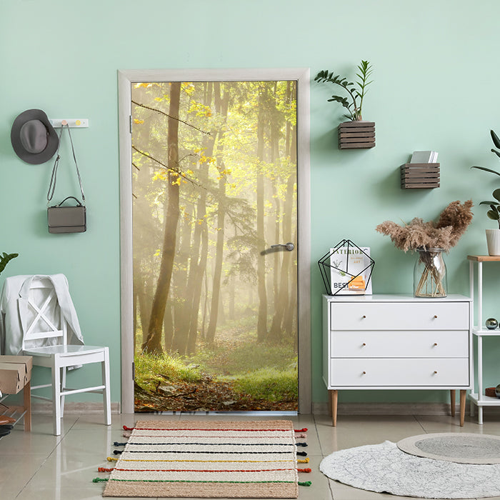 Türtapete Waldweg M0024 - Bild 1 Türtapete Waldweg M0024 - Bild 1