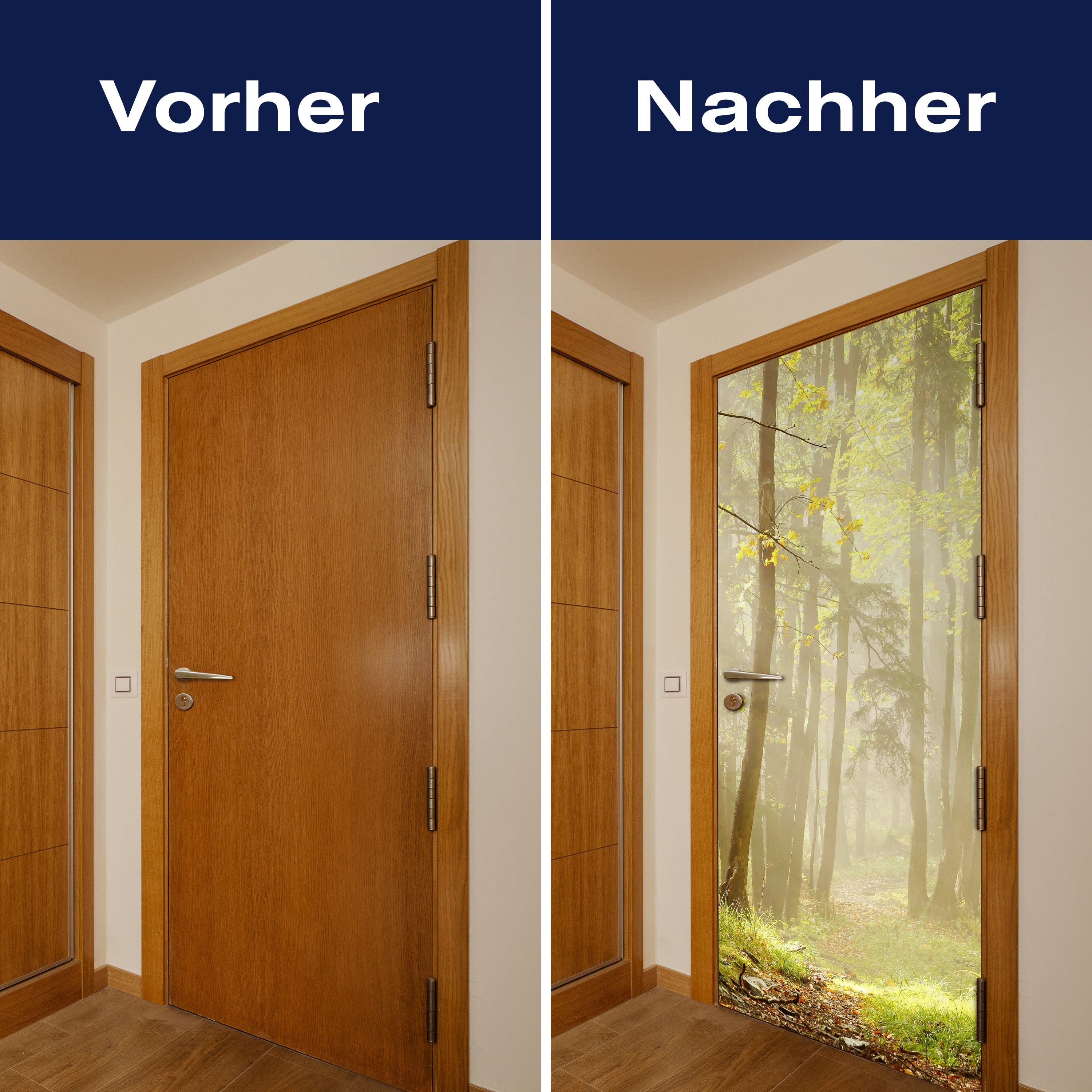 Türtapete Waldweg M0024 - Bild 10 Türtapete Waldweg M0024 - Bild 10