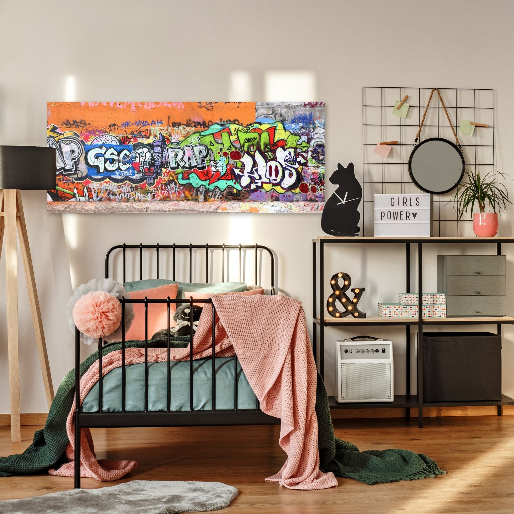 Leinwandbild Graffiti 1 M0025 kaufen - Bild 3 Leinwandbild Graffiti 1 M0025 kaufen - Bild 3