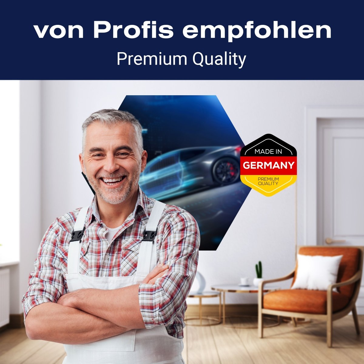 Hexagon-Fototapete Sportwagen M0026 - Bild 5 Hexagon-Fototapete Sportwagen M0026 - Bild 5