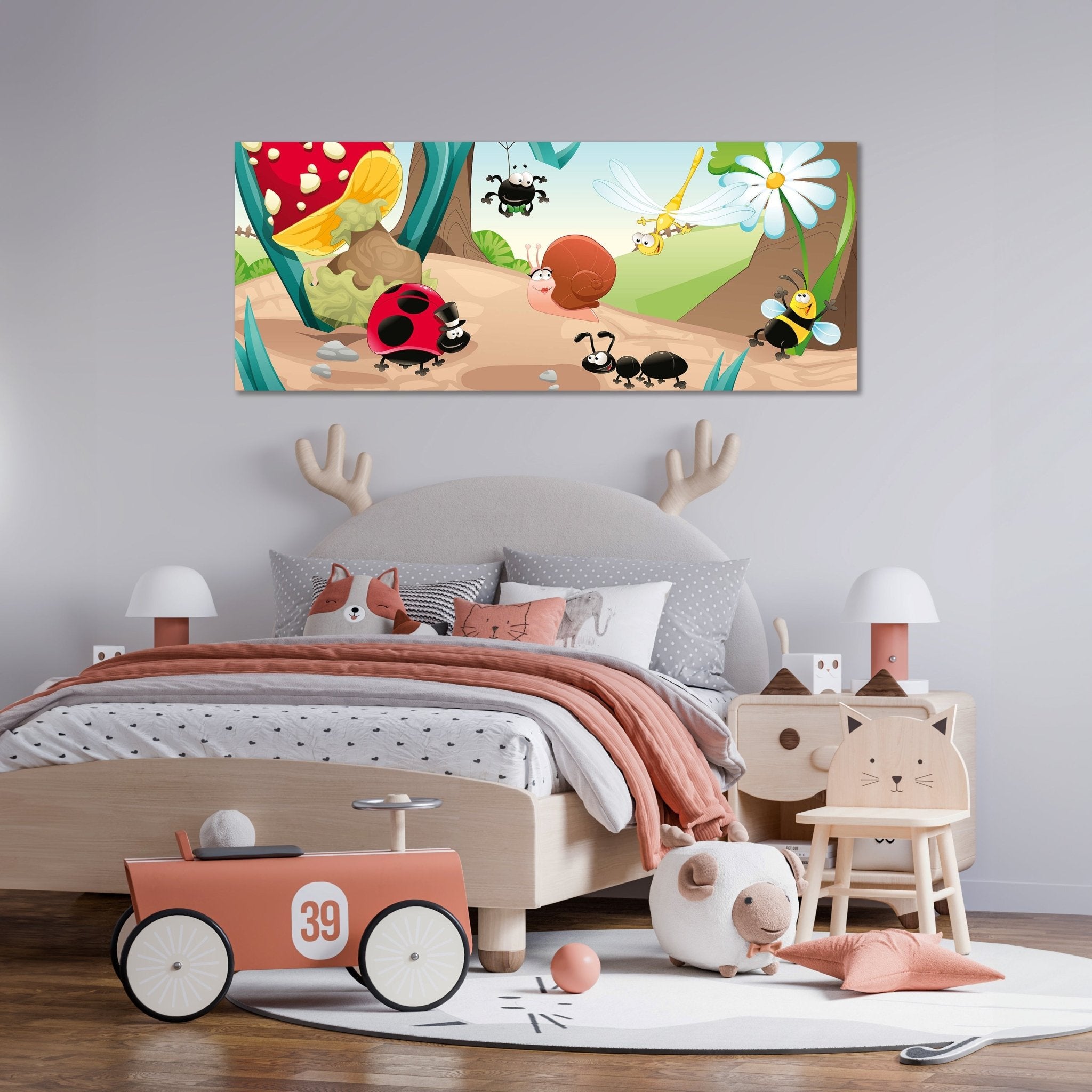 Leinwandbild Waldinsekten M0031 kaufen - Bild 2 Leinwandbild Waldinsekten M0031 kaufen - Bild 2