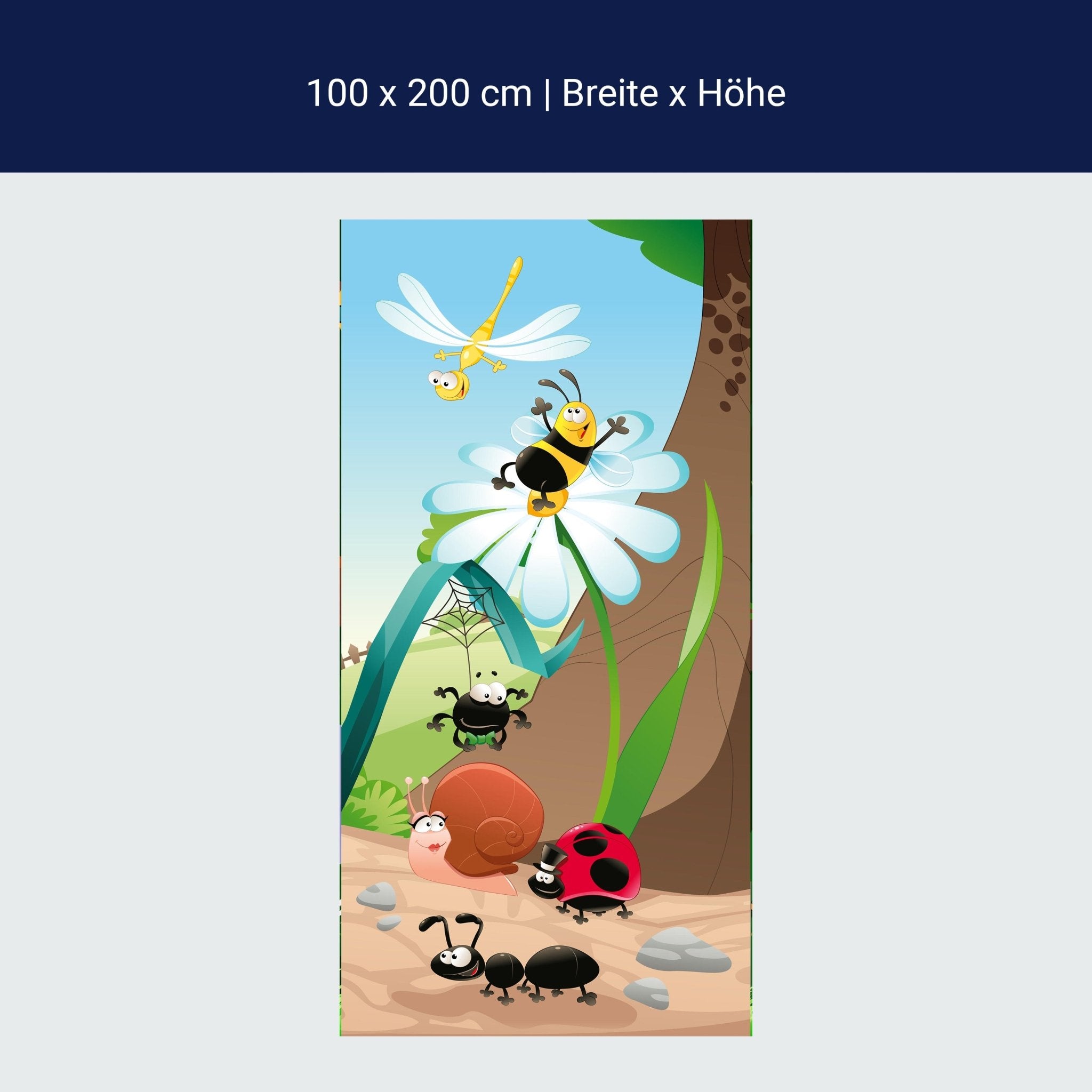 Türtapete Waldinsekten M0031 Türtapete Waldinsekten M0031