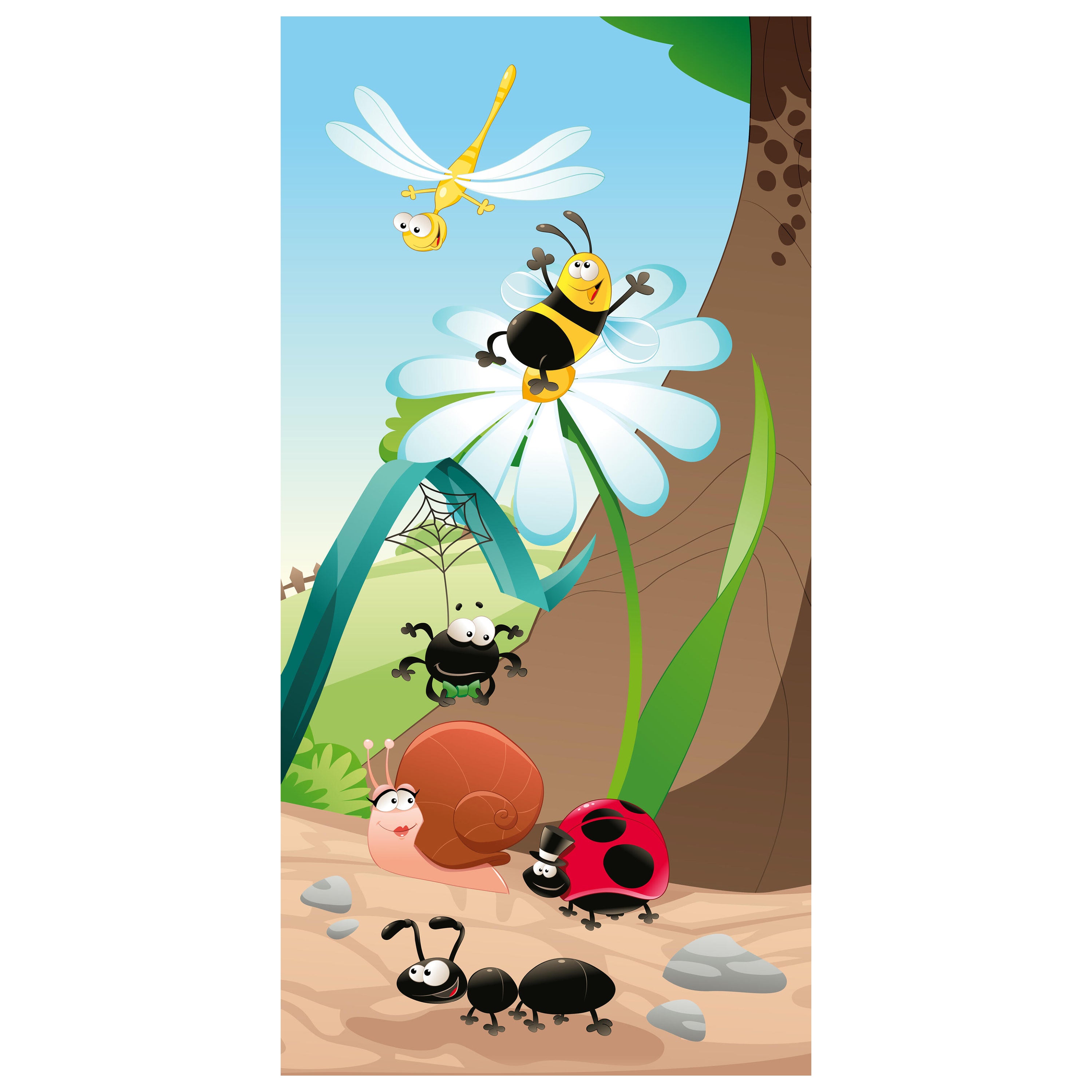 Türtapete Waldinsekten M0031 - Bild 2 Türtapete Waldinsekten M0031 - Bild 2