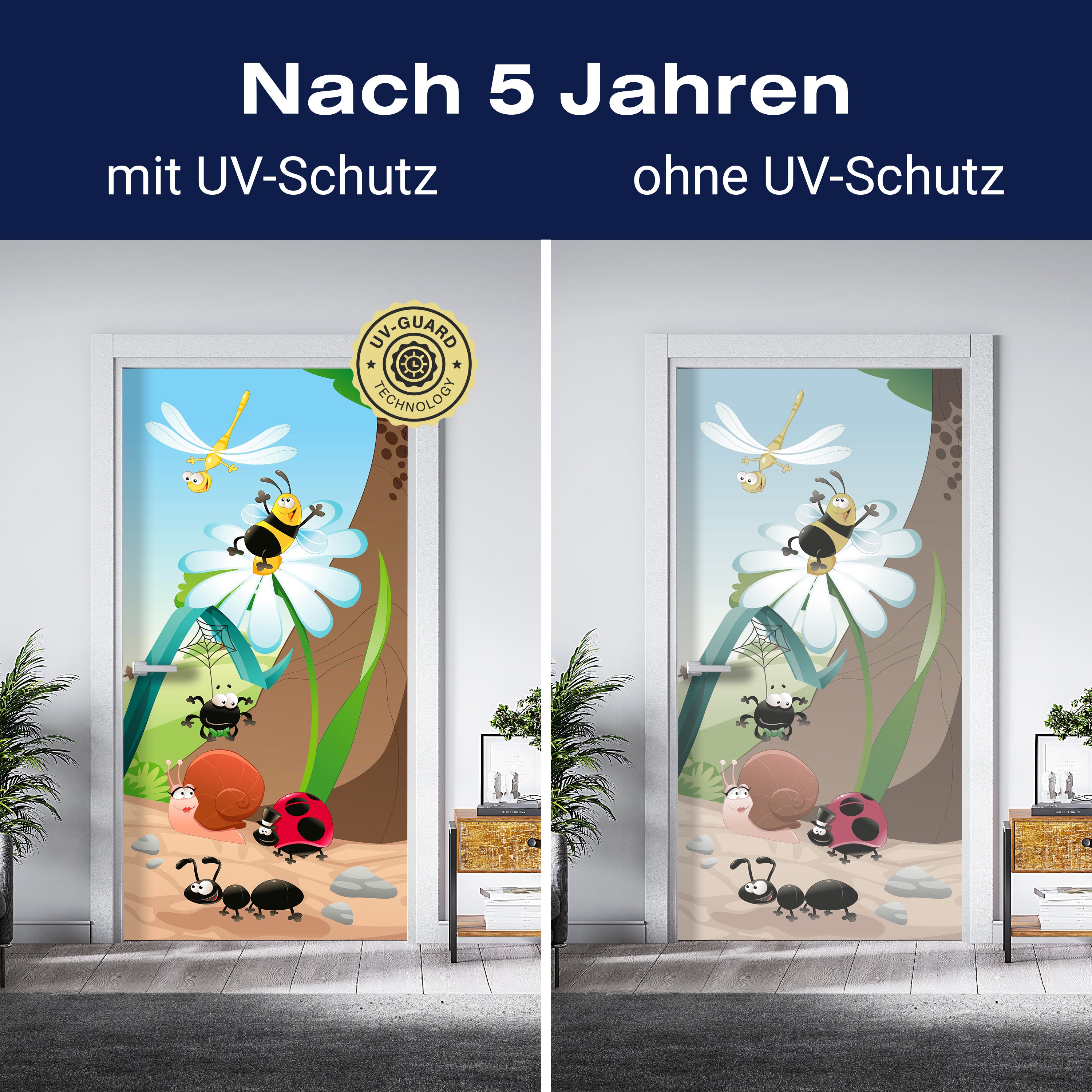 Türtapete Waldinsekten M0031 - Bild 4 Türtapete Waldinsekten M0031 - Bild 4