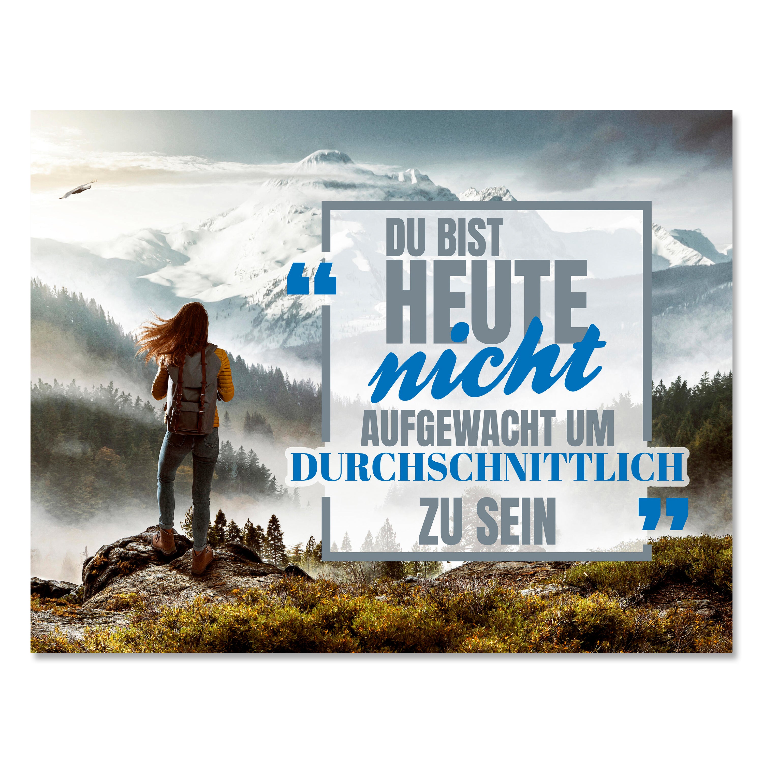 Leinwandbild Motivation, Querformat, Durchschnitt Berge M0035 kaufen - Bild 1 Leinwandbild Motivation, Querformat, Durchschnitt Berge M0035 kaufen - Bild 1