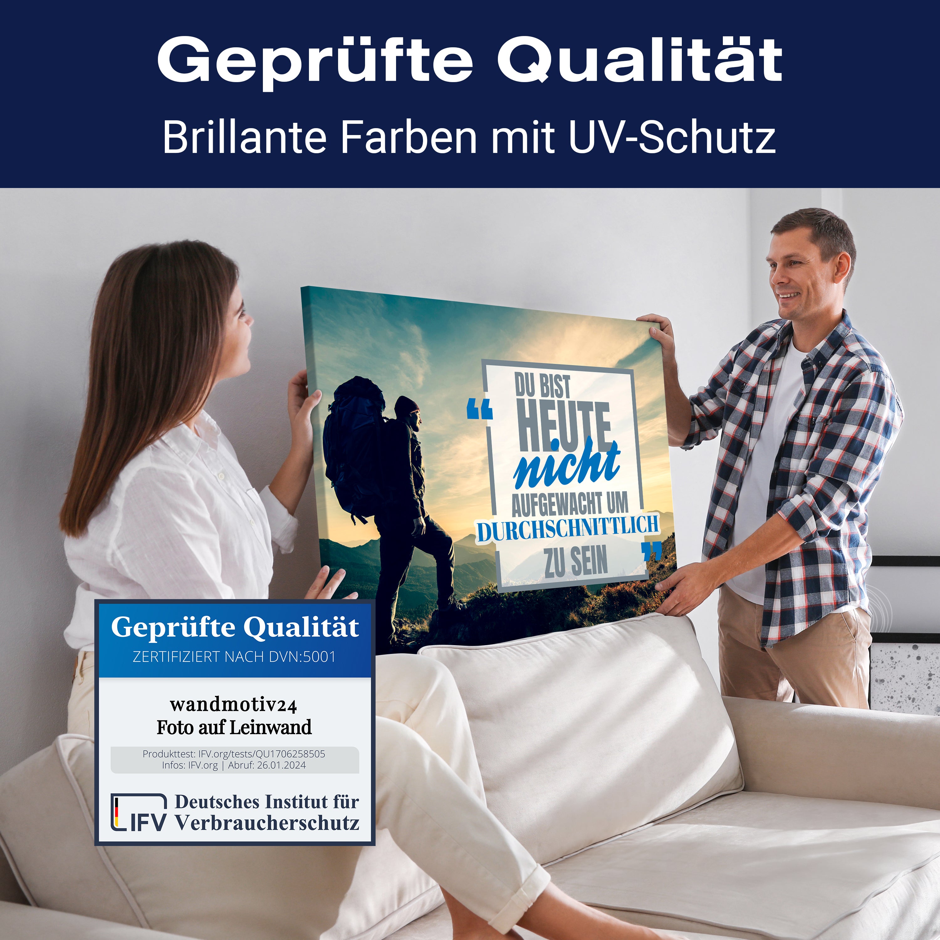 Leinwandbild Motivation, Querformat, Durchschnitt aufgewacht M0036 kaufen - Bild 4 Leinwandbild Motivation, Querformat, Durchschnitt aufgewacht M0036 kaufen - Bild 4