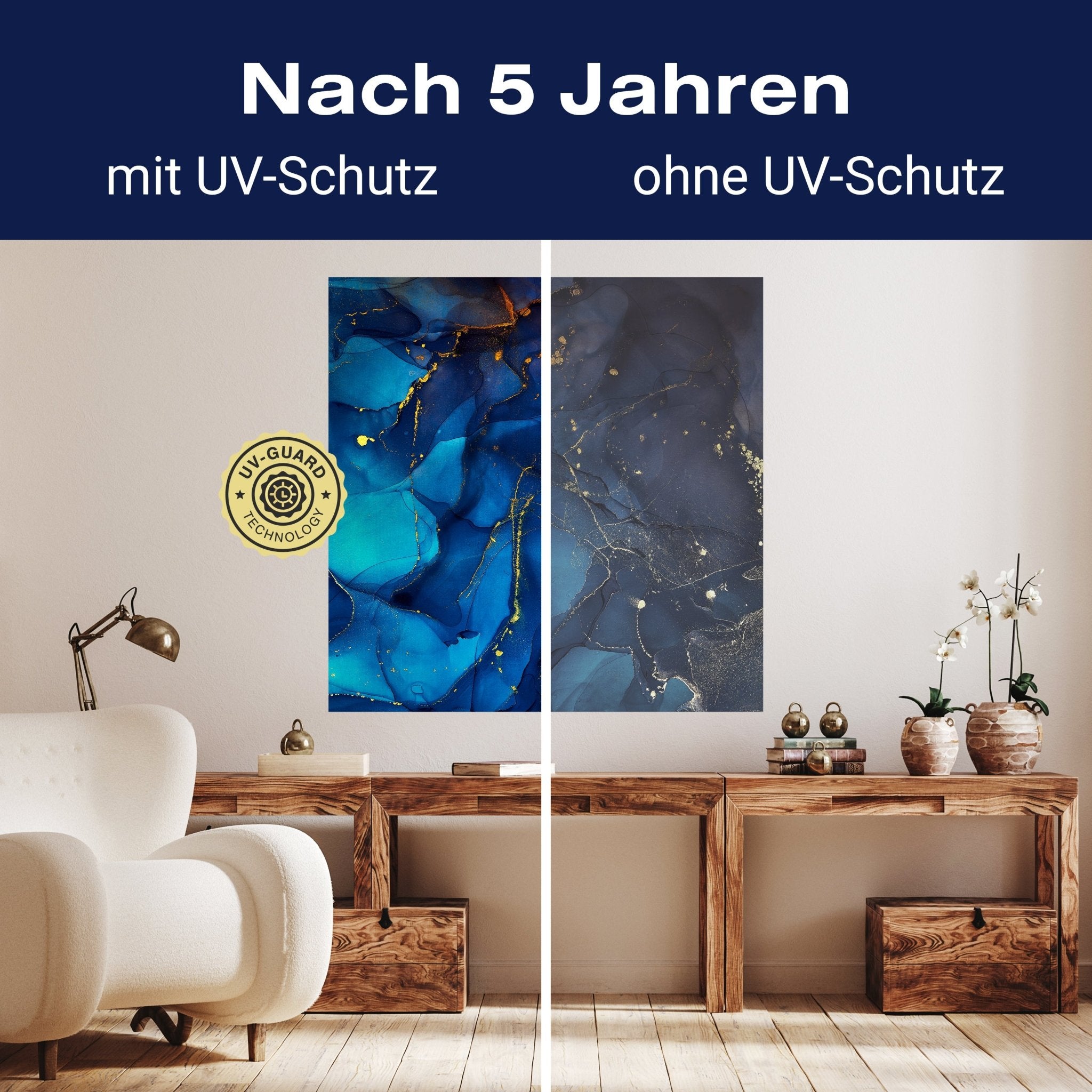 Quadratische Fototapete blaue Marmoroptik M0037 - Bild 9 Quadratische Fototapete blaue Marmoroptik M0037 - Bild 9