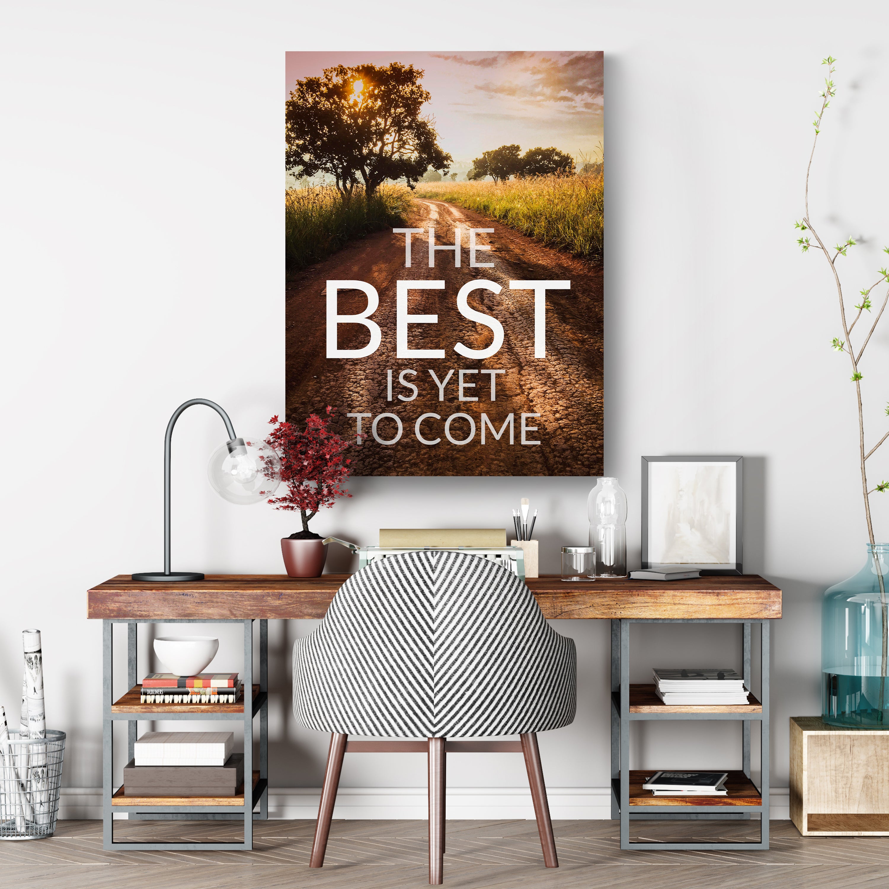 Leinwandbild Motivation, Hochformat, The best is yet M0038 kaufen - Bild 3 Leinwandbild Motivation, Hochformat, The best is yet M0038 kaufen - Bild 3