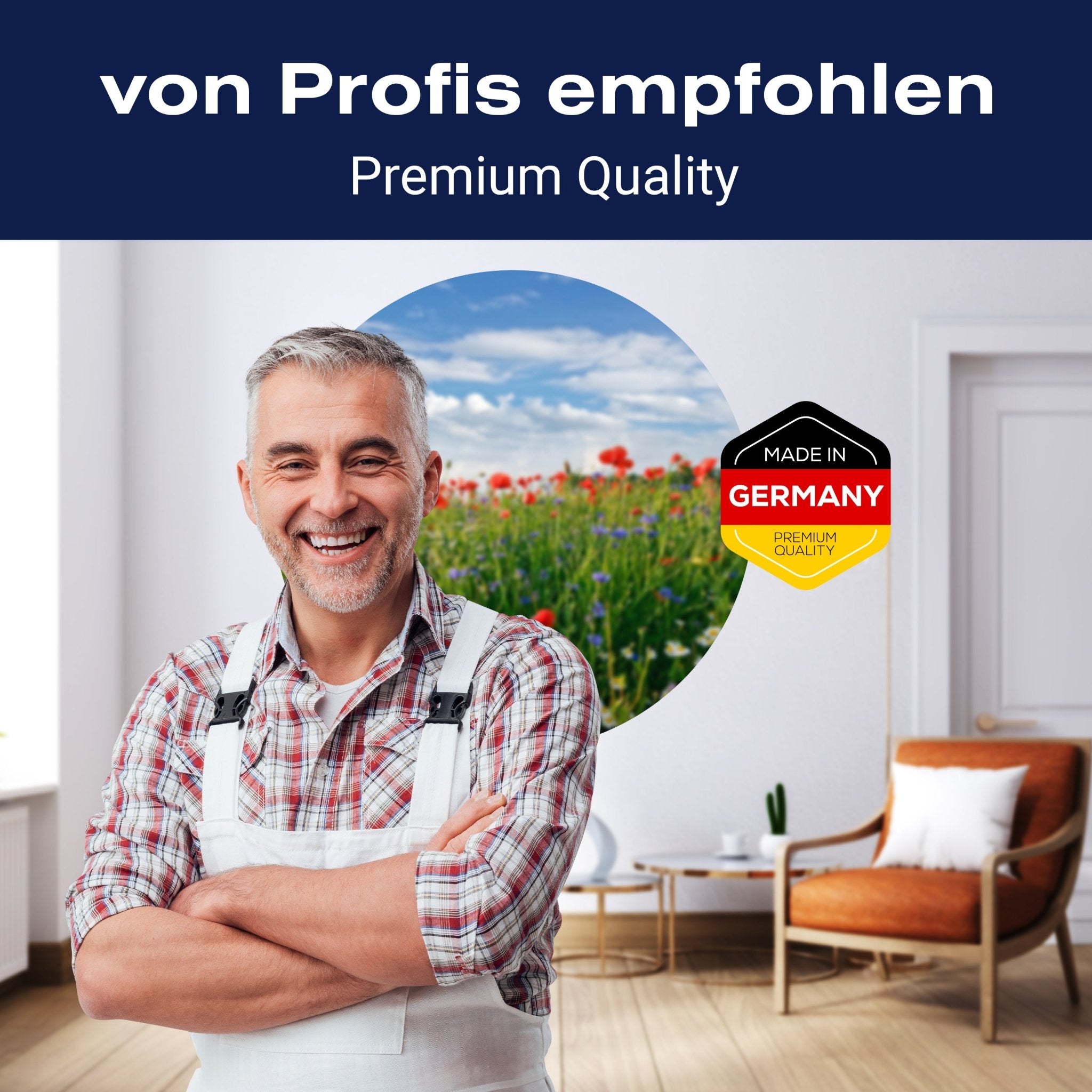 Runde Fototapete Blumenwiese M0043 - Bild 5 Runde Fototapete Blumenwiese M0043 - Bild 5