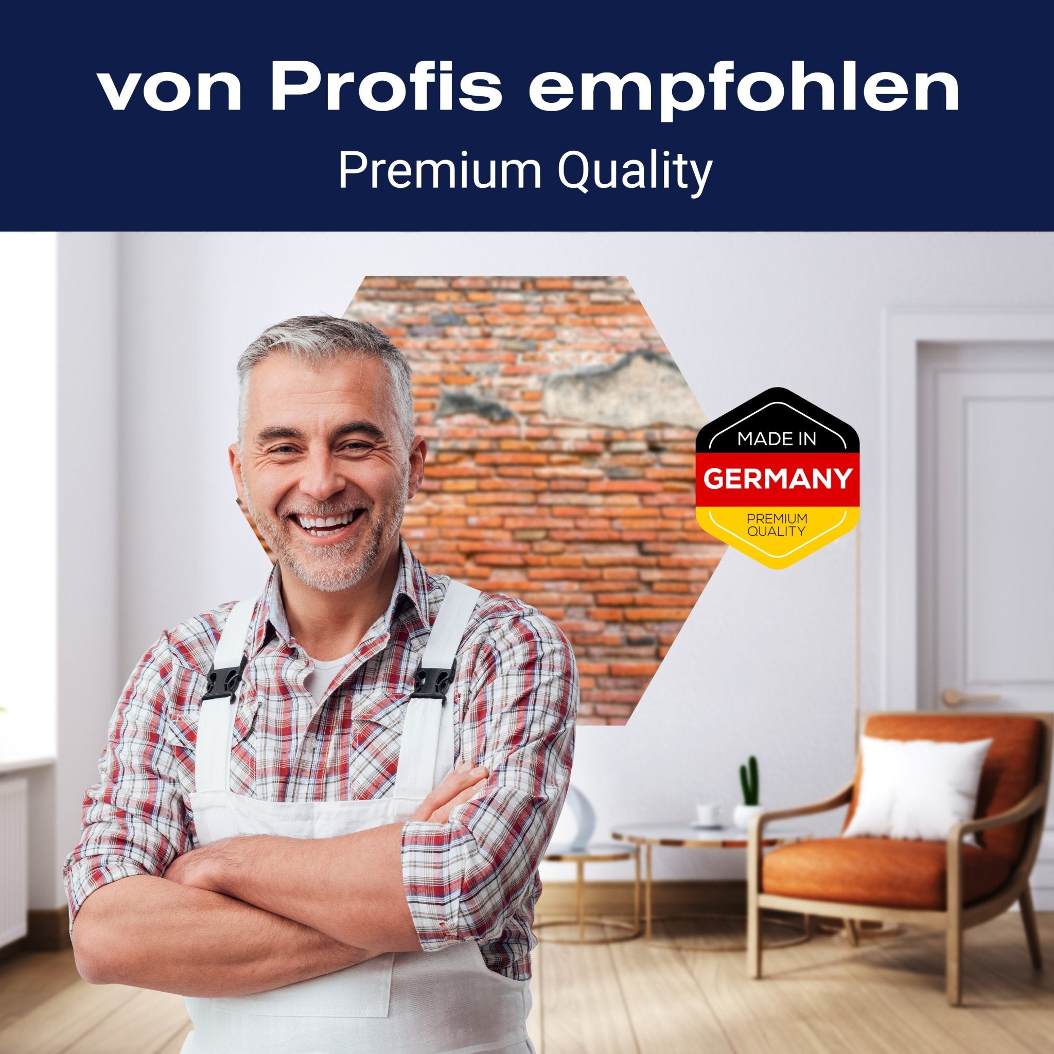 Hexagon-Fototapete alte Ziegelwand Backstein M0045 - Bild 5 Hexagon-Fototapete alte Ziegelwand Backstein M0045 - Bild 5