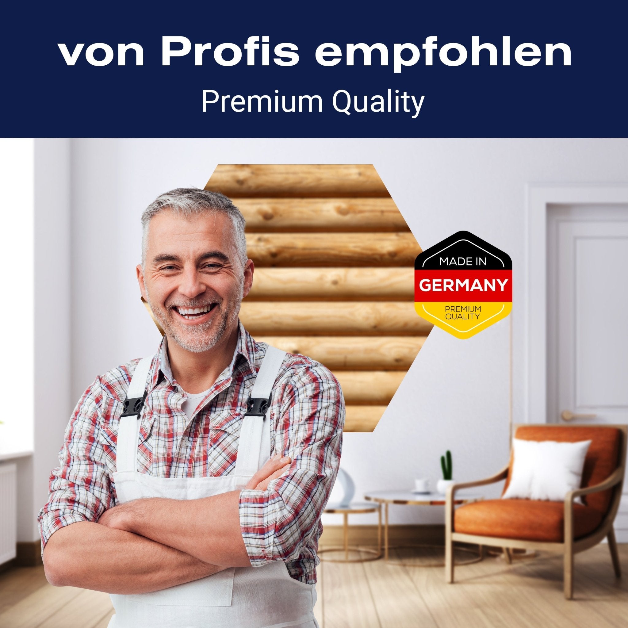 Hexagon-Fototapete Holz Wand M0046 - Bild 5 Hexagon-Fototapete Holz Wand M0046 - Bild 5