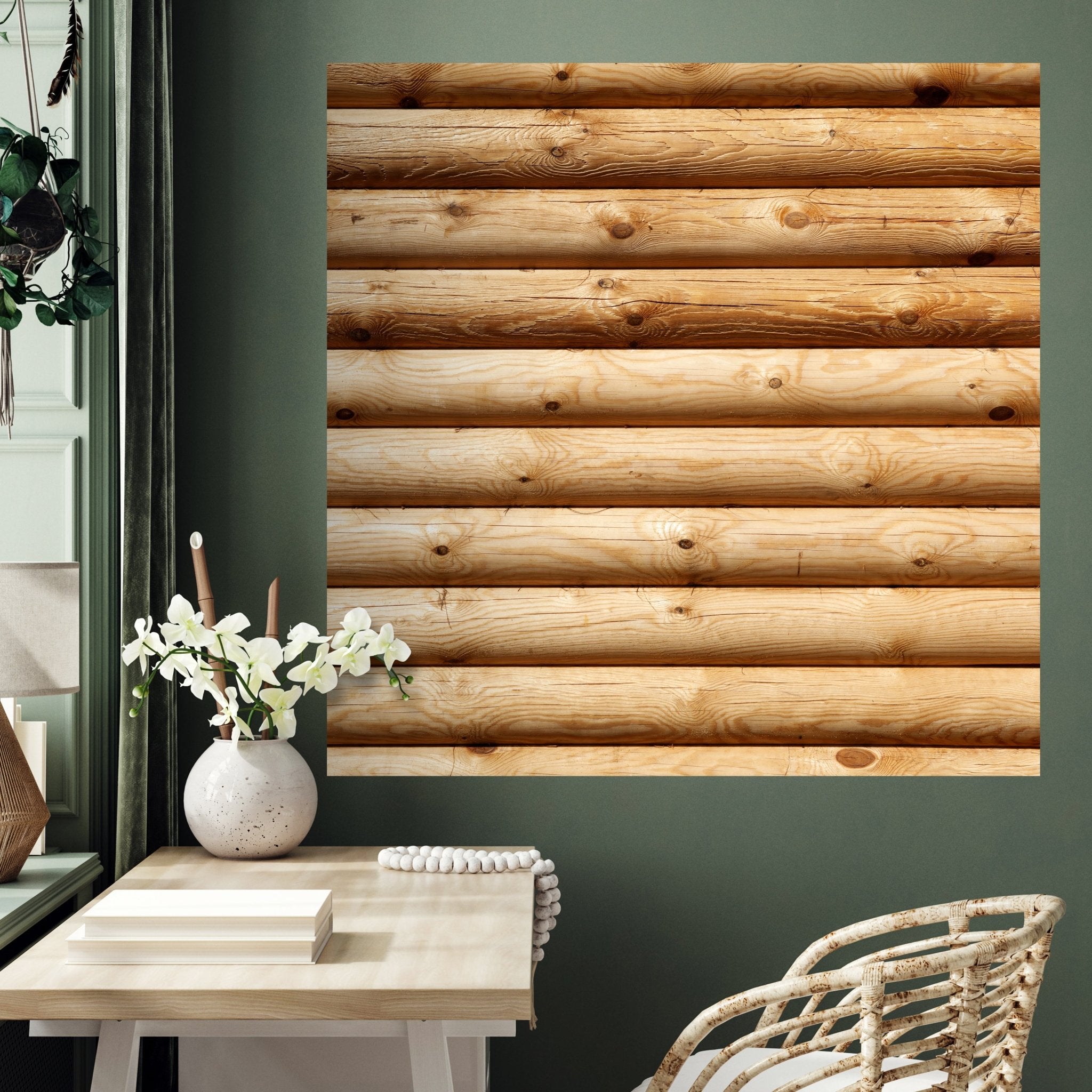 Quadratische Fototapete Holz Wand M0046 - Bild 3 Quadratische Fototapete Holz Wand M0046 - Bild 3