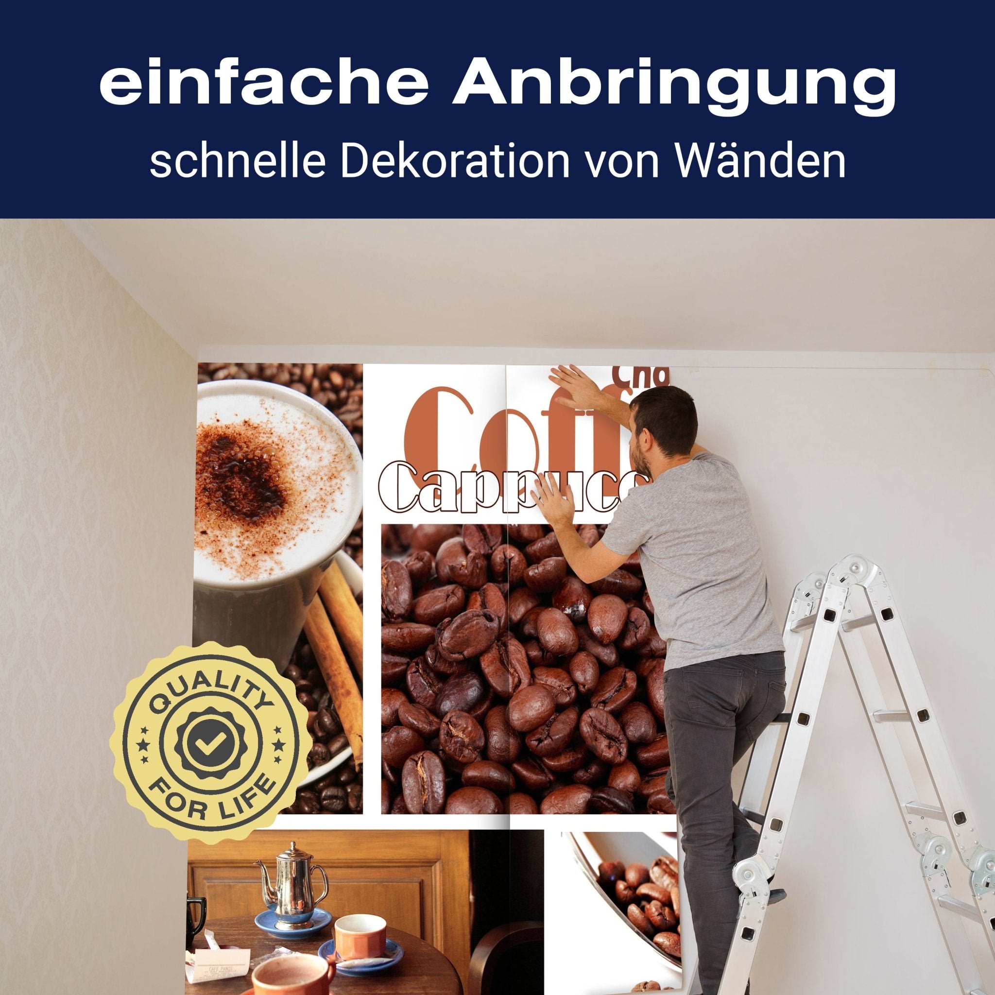 Fototapete Kaffee M0047 - Bild 3 Fototapete Kaffee M0047 - Bild 3