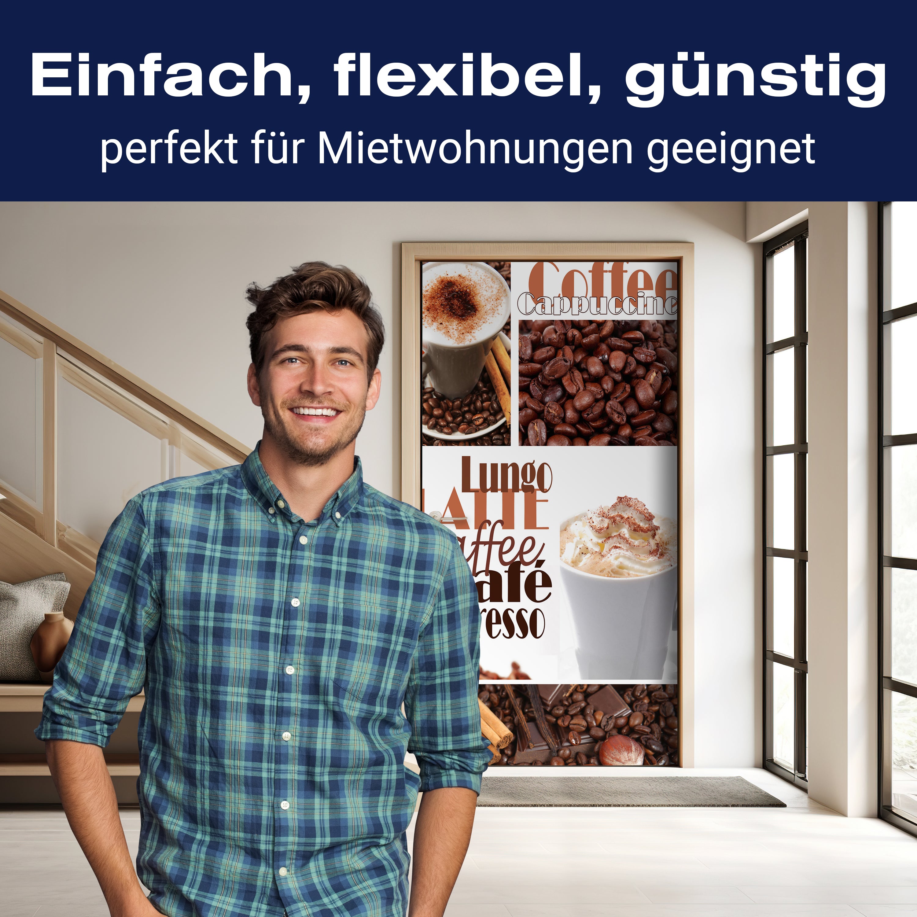 Türtapete Kaffee M0047 - Bild 3 Türtapete Kaffee M0047 - Bild 3