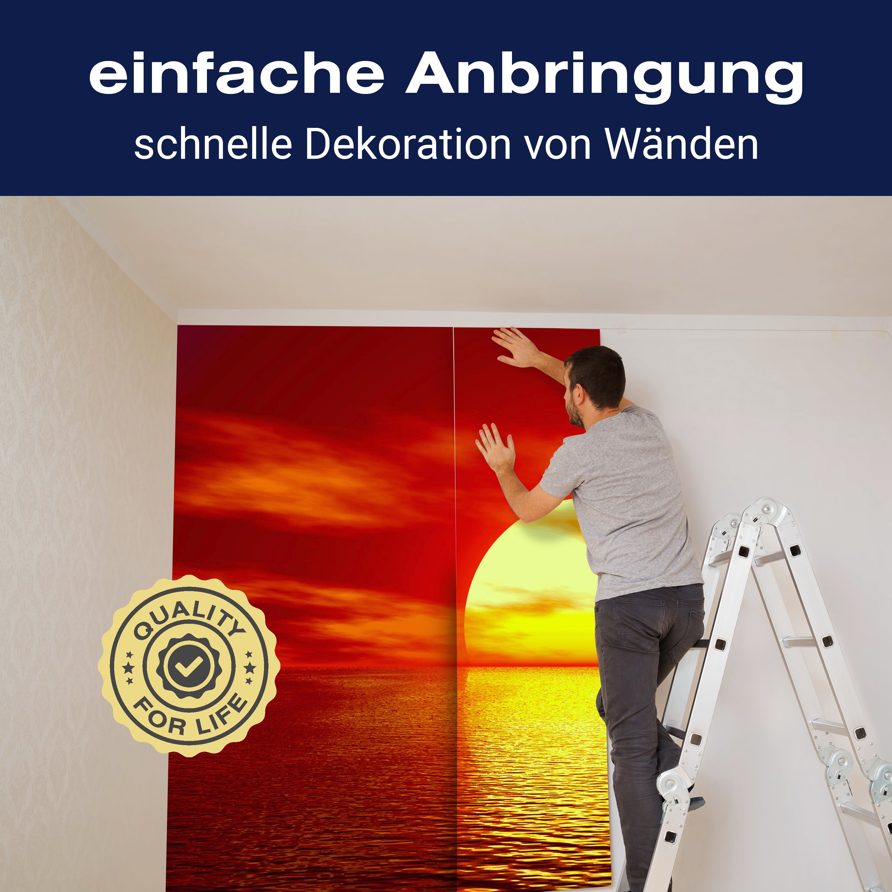 Fototapete Sonnenuntergang Meer 1 M0048 - Bild 3 Fototapete Sonnenuntergang Meer 1 M0048 - Bild 3