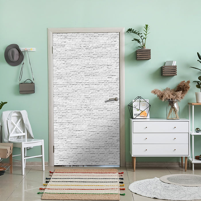 Türtapete weisser Backstein M0050 - Bild 1 Türtapete weisser Backstein M0050 - Bild 1