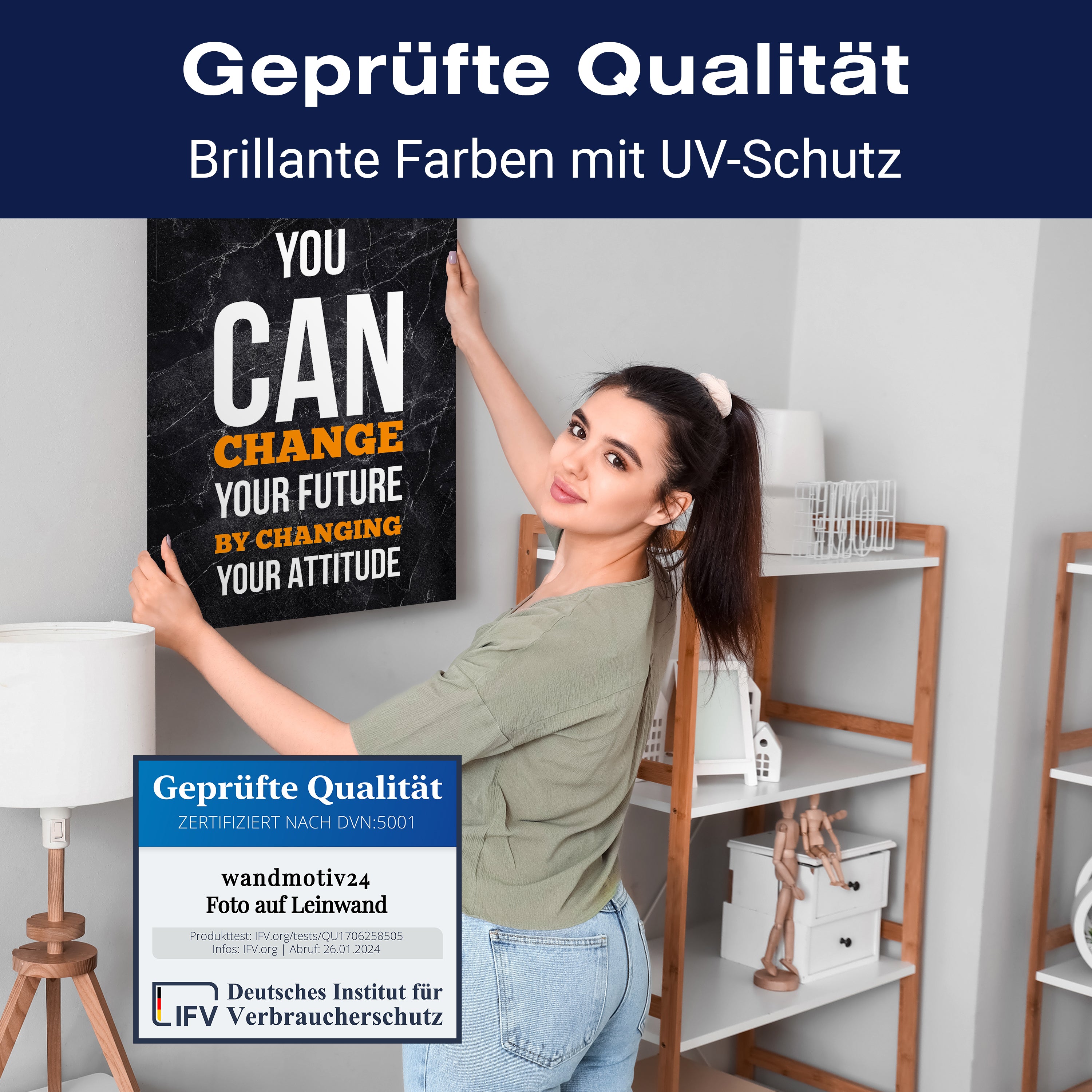 Leinwandbild Motivation, Hochformat, Future, Marmor M0051 kaufen - Bild 4 Leinwandbild Motivation, Hochformat, Future, Marmor M0051 kaufen - Bild 4