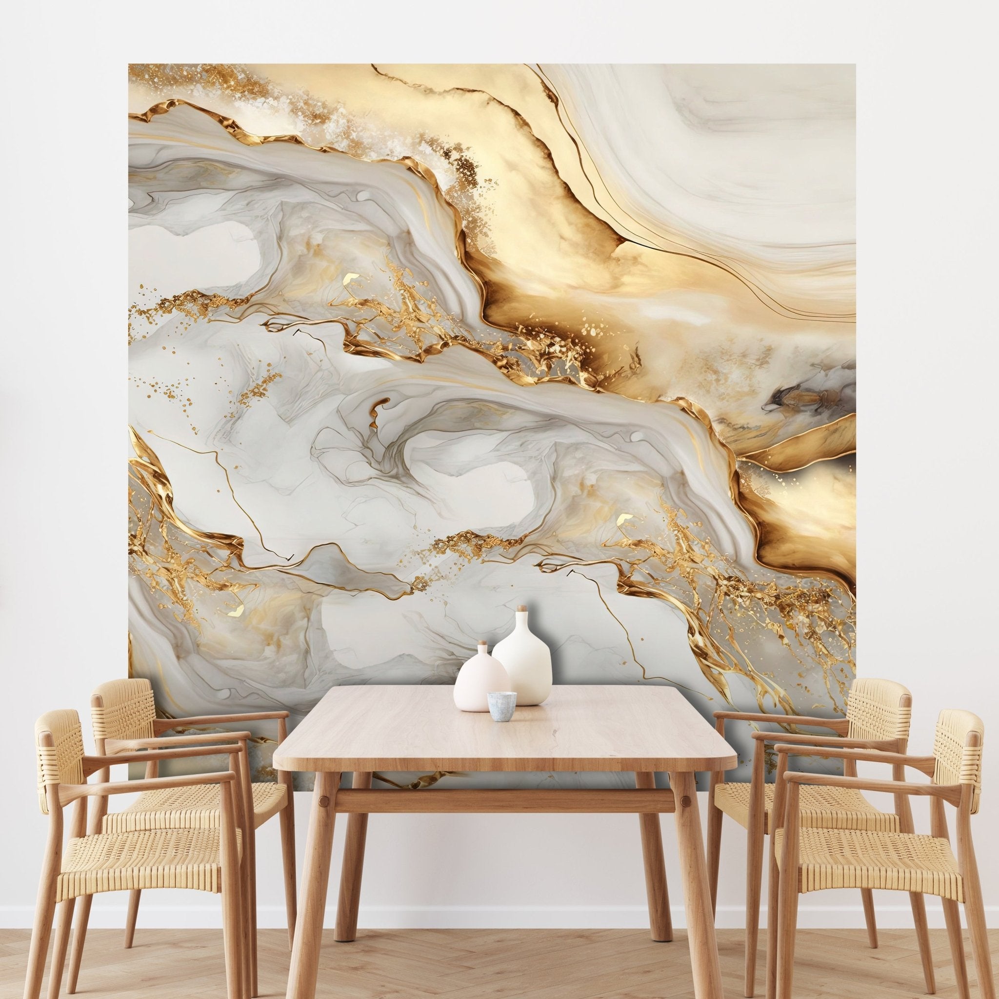 Quadratische Fototapete abstrakte Marmor Optik M0051 - Bild 1 Quadratische Fototapete abstrakte Marmor Optik M0051 - Bild 1