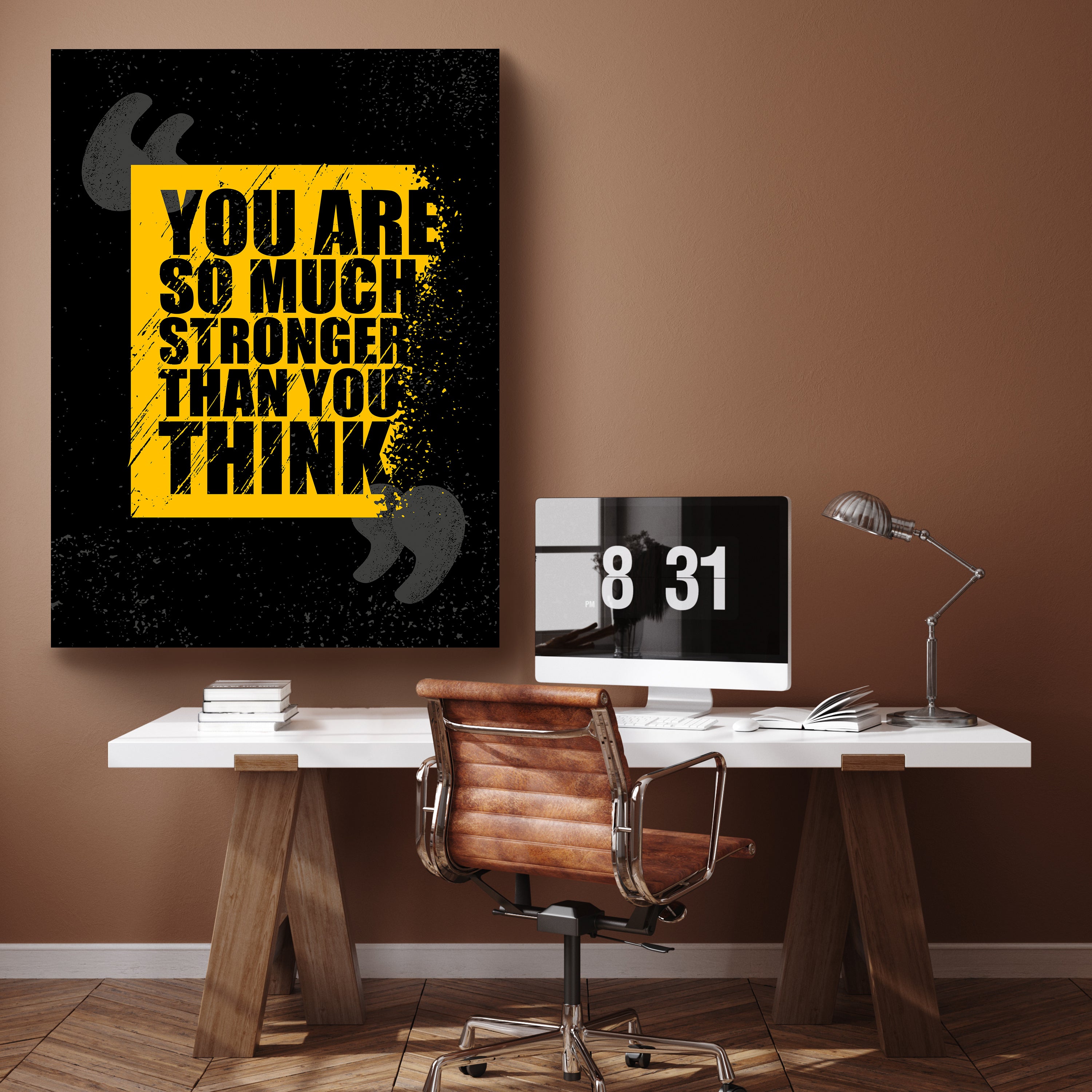 Leinwandbild Motivation, Hochformat, much Stronger M0052 kaufen - Bild 2 Leinwandbild Motivation, Hochformat, much Stronger M0052 kaufen - Bild 2
