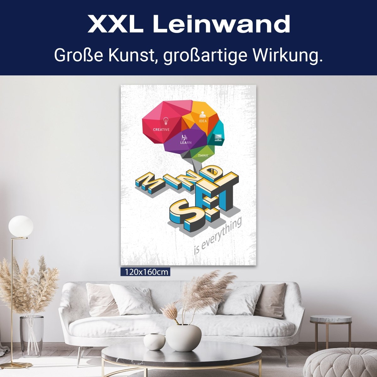 Leinwandbild Motivation, Hochformat, Mindset Attribute M0053 kaufen - Bild 9 Leinwandbild Motivation, Hochformat, Mindset Attribute M0053 kaufen - Bild 9