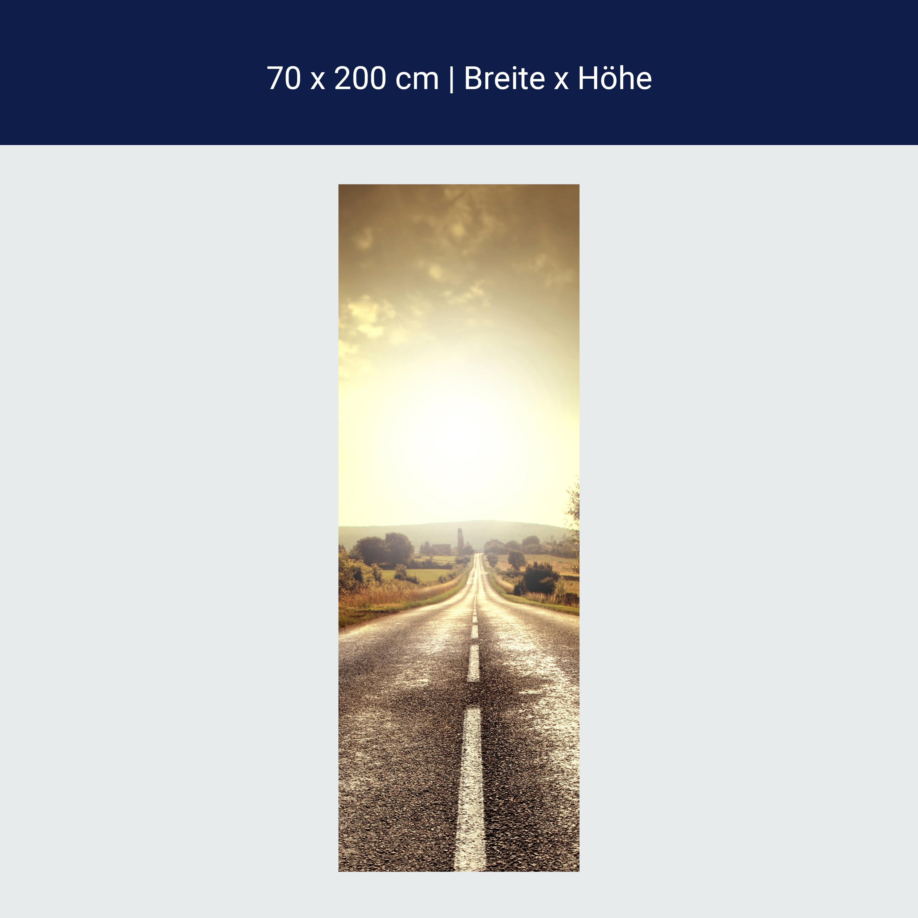 Türtapete Strasse M0053 Türtapete Strasse M0053