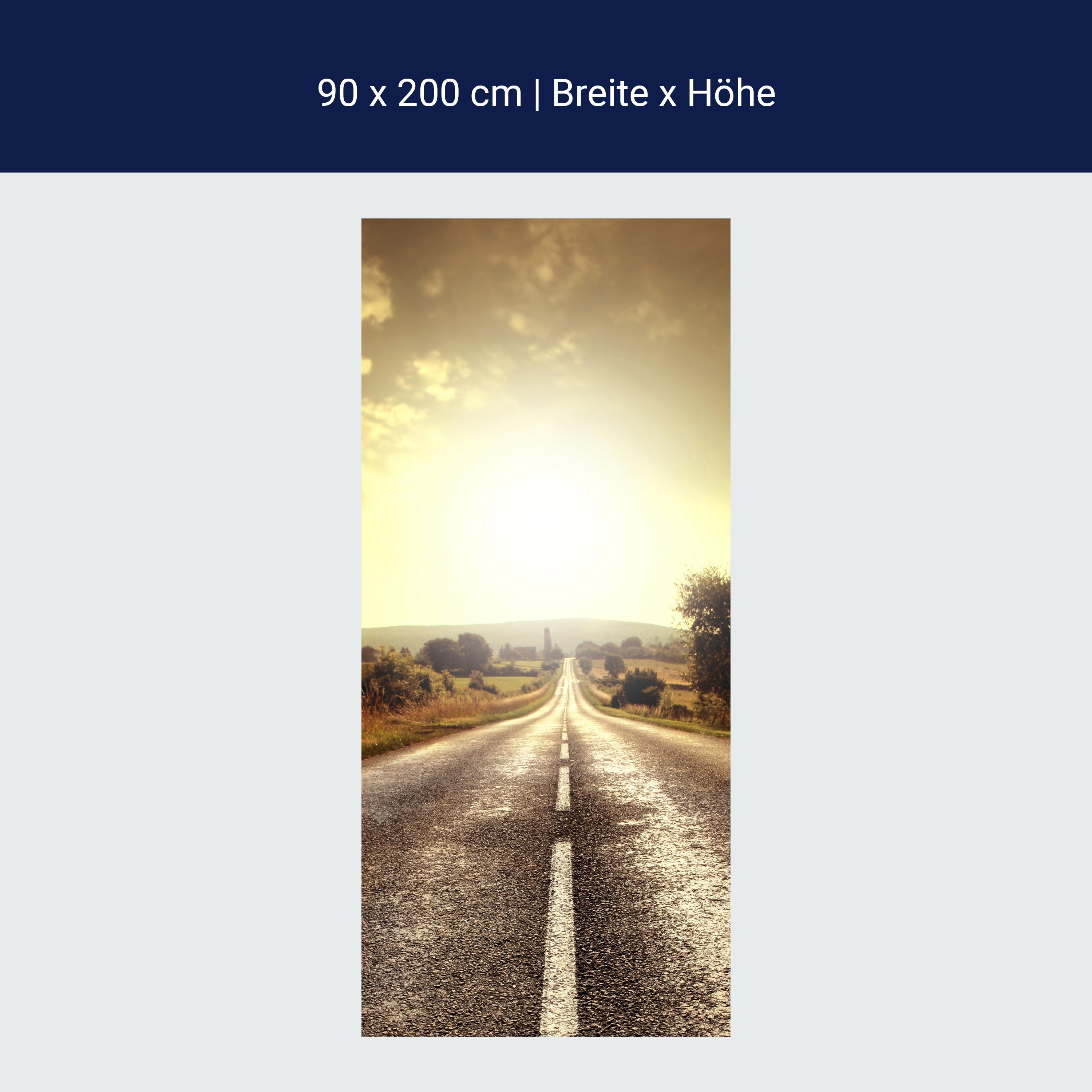 Türtapete Strasse M0053 Türtapete Strasse M0053