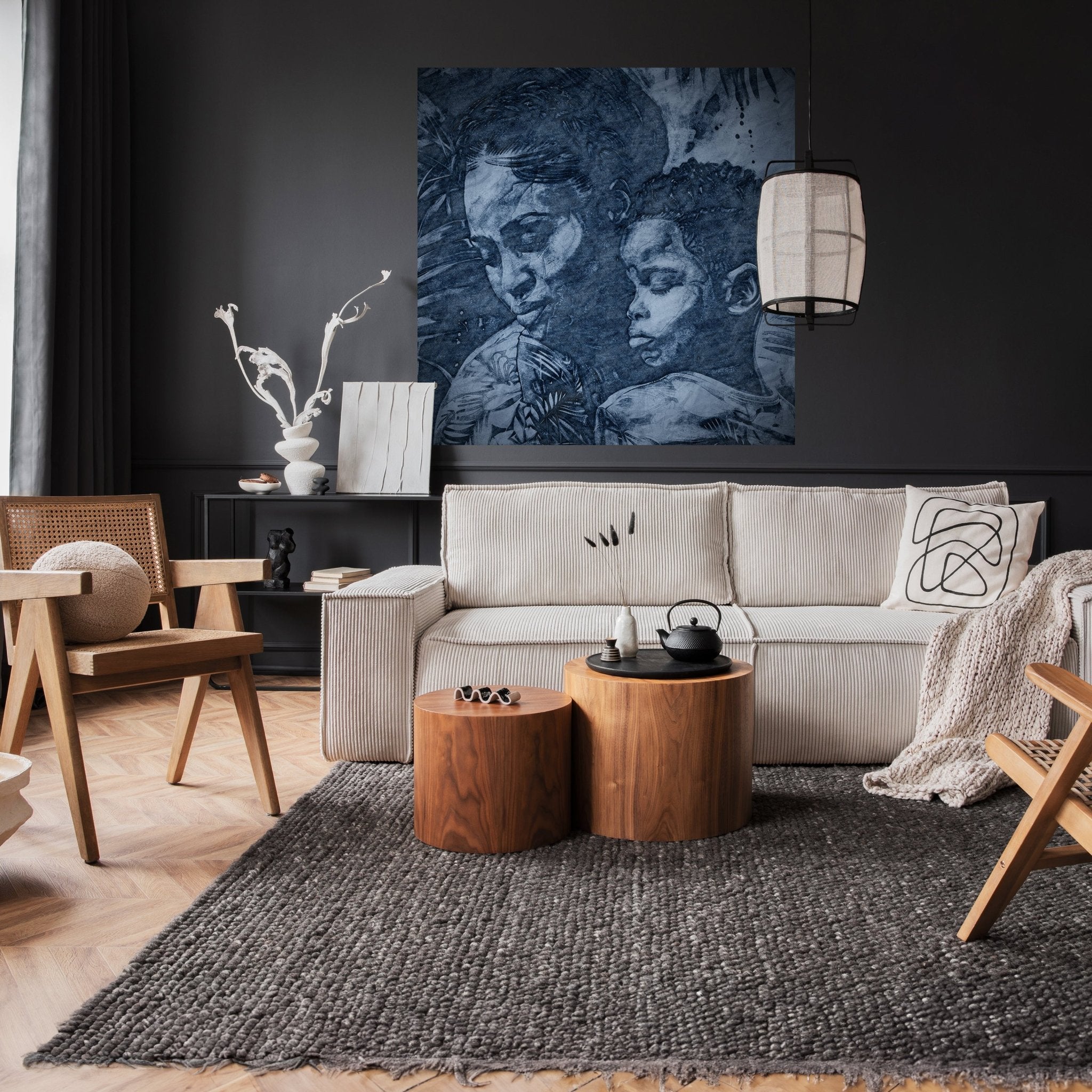 Quadratische Fototapete Mutter und Kind M0055 - Bild 2 Quadratische Fototapete Mutter und Kind M0055 - Bild 2