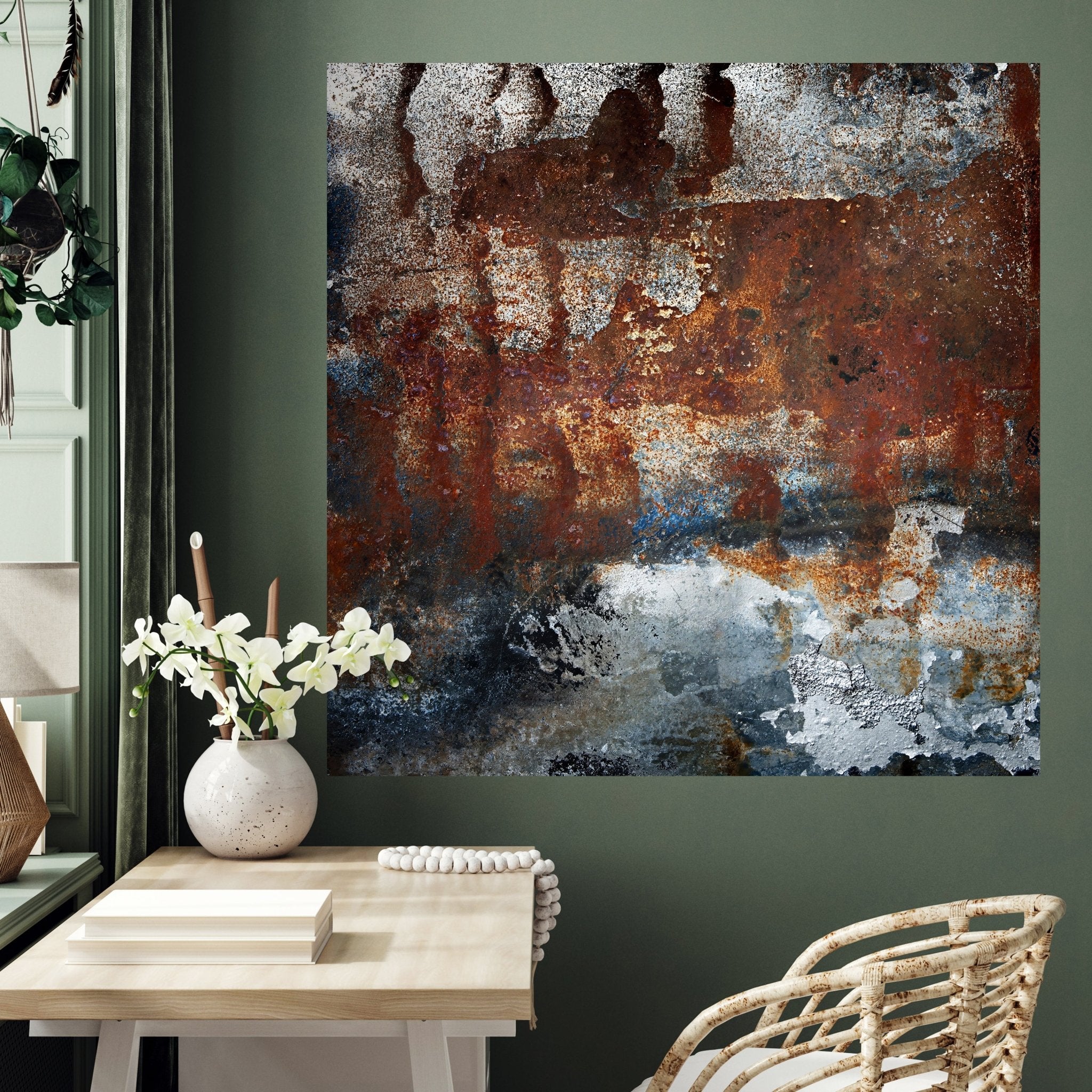 Quadratische Fototapete Metall rostig M0057 - Bild 3 Quadratische Fototapete Metall rostig M0057 - Bild 3