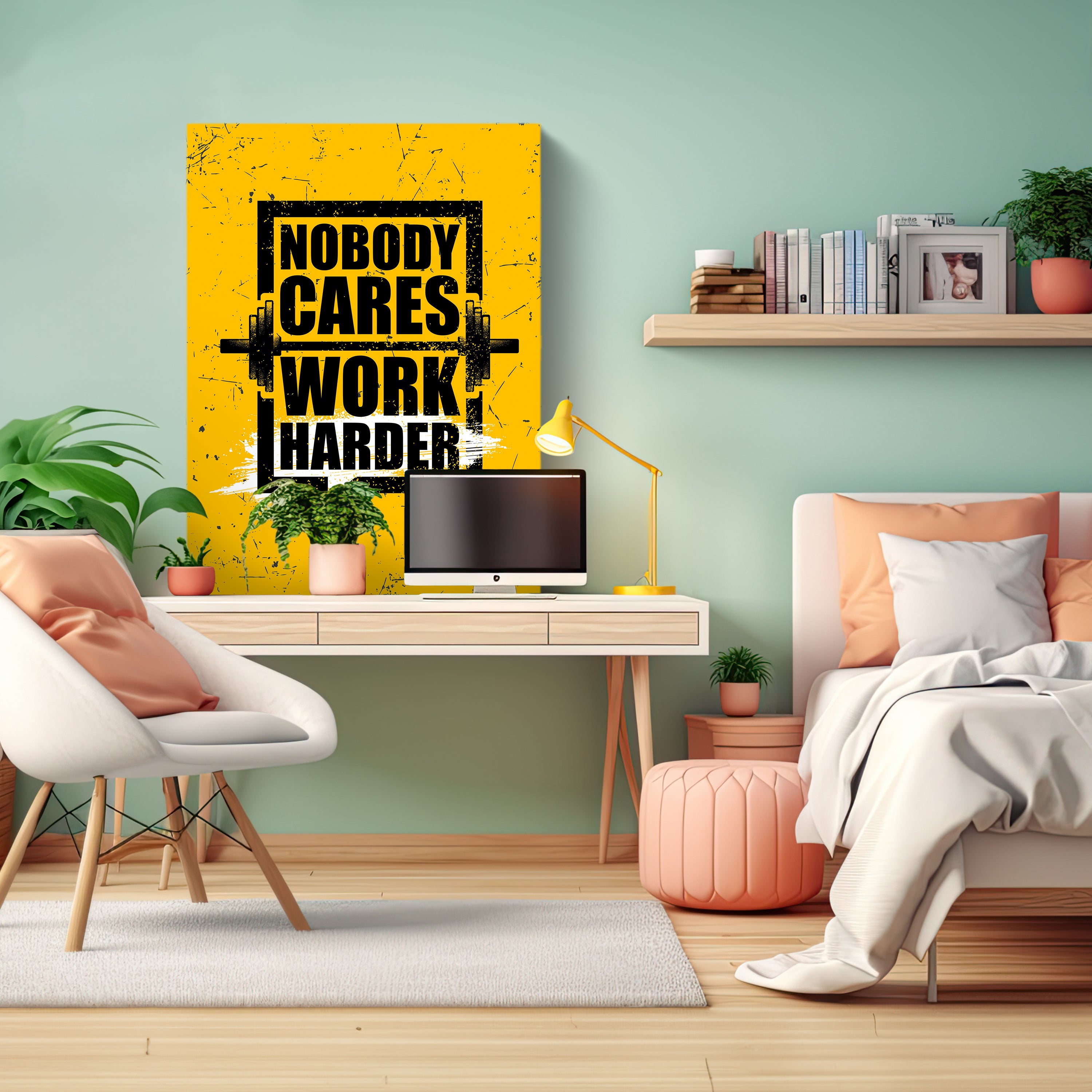 Leinwandbild Motivation, Hochformat, work harder M0060 kaufen - Bild 3 Leinwandbild Motivation, Hochformat, work harder M0060 kaufen - Bild 3