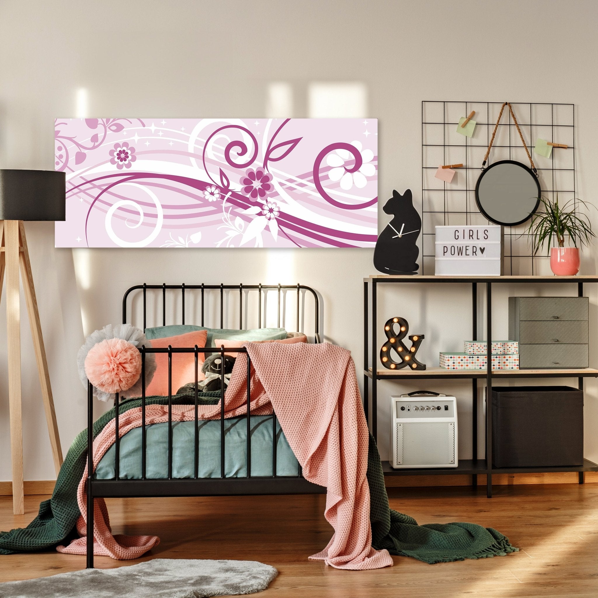 Leinwandbild Annabelle Floral Blüten M0063 kaufen - Bild 3 Leinwandbild Annabelle Floral Blüten M0063 kaufen - Bild 3