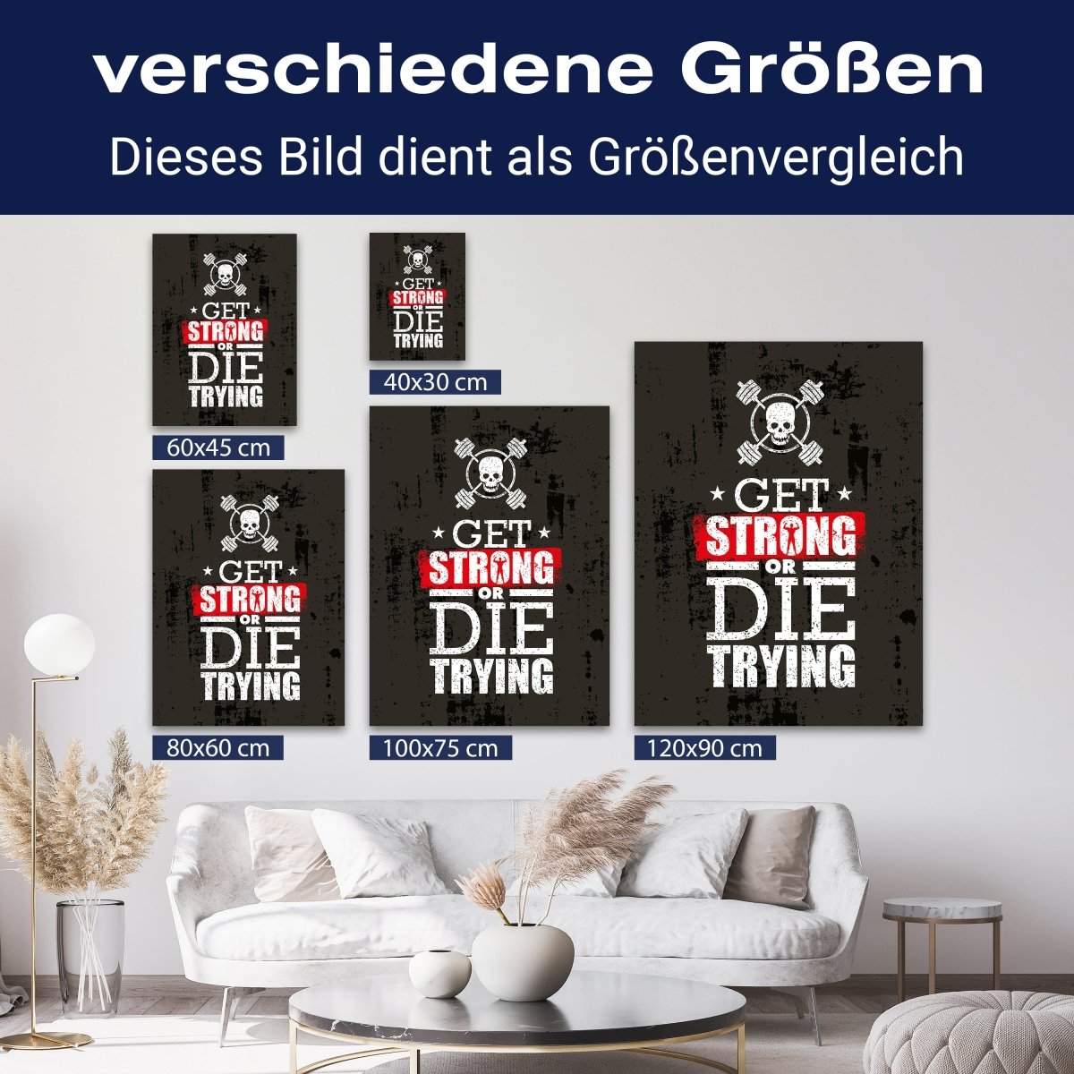 Leinwandbild Motivation, Hochformat, die trying M0064 kaufen - Bild 8 Leinwandbild Motivation, Hochformat, die trying M0064 kaufen - Bild 8