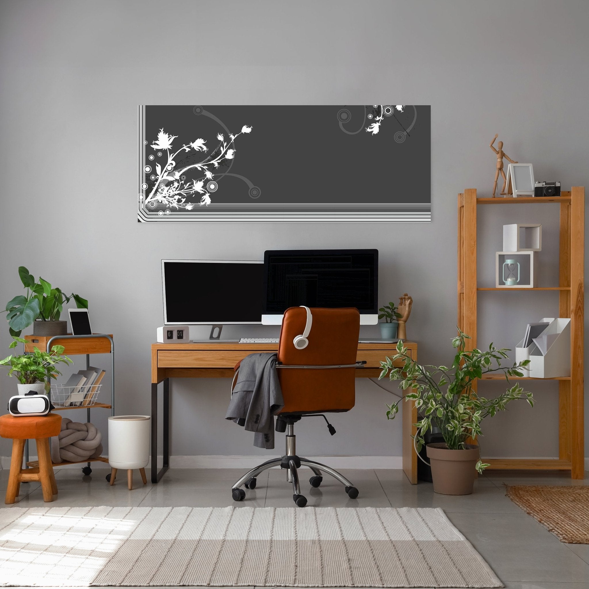 Leinwandbild Leon Floral Blüten M0065 kaufen - Bild 3 Leinwandbild Leon Floral Blüten M0065 kaufen - Bild 3