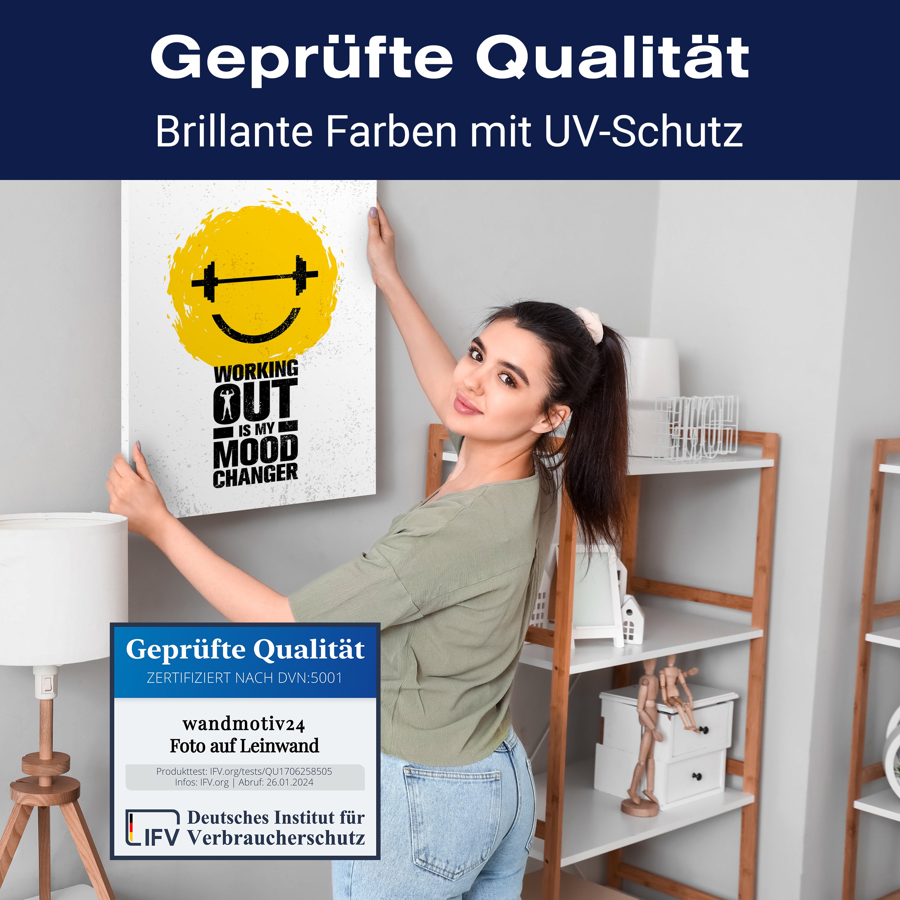 Leinwandbild Motivation, Hochformat, mood changer M0067 kaufen - Bild 4 Leinwandbild Motivation, Hochformat, mood changer M0067 kaufen - Bild 4