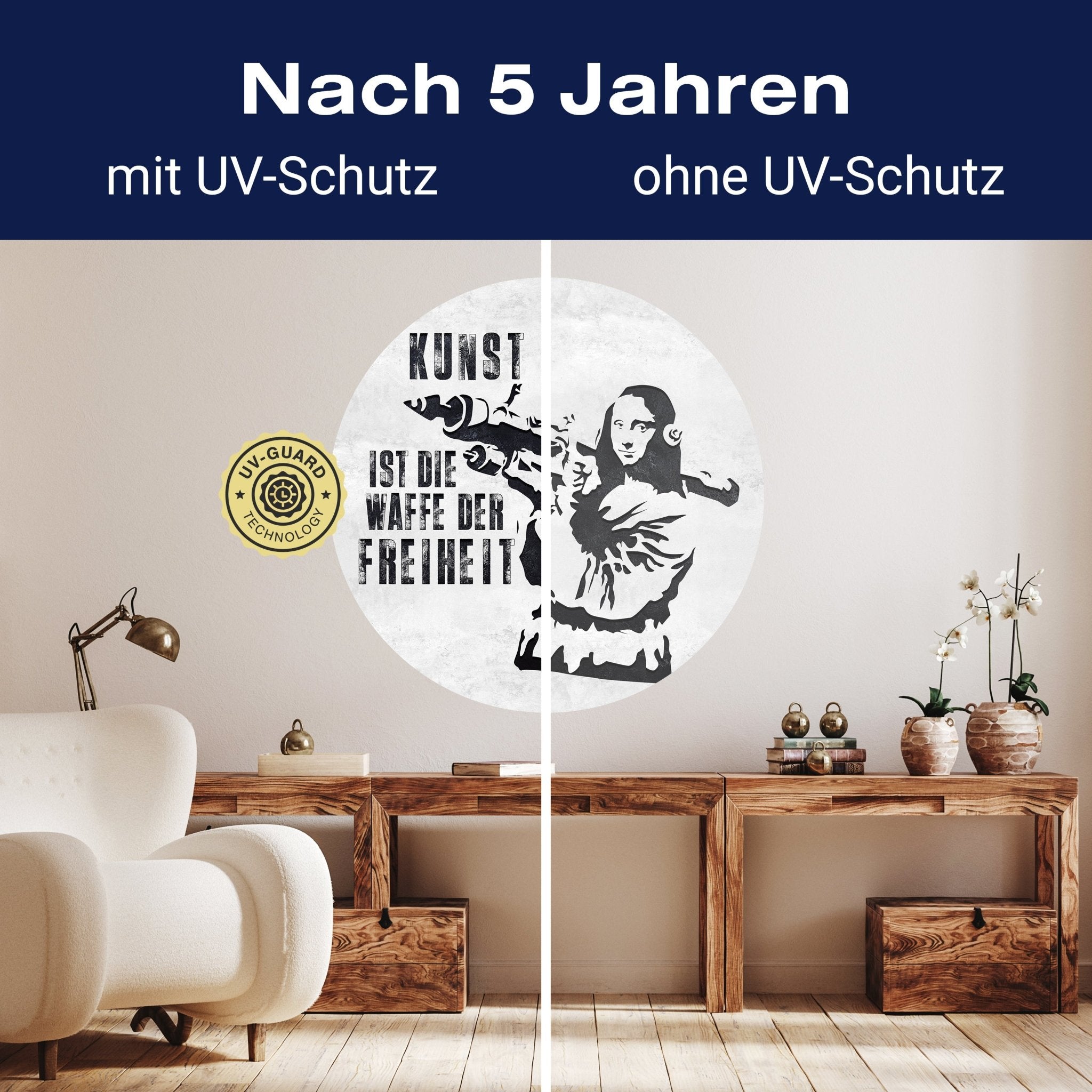 Runde Fototapete Banksy Street Art M0067 - Bild 9 Runde Fototapete Banksy Street Art M0067 - Bild 9