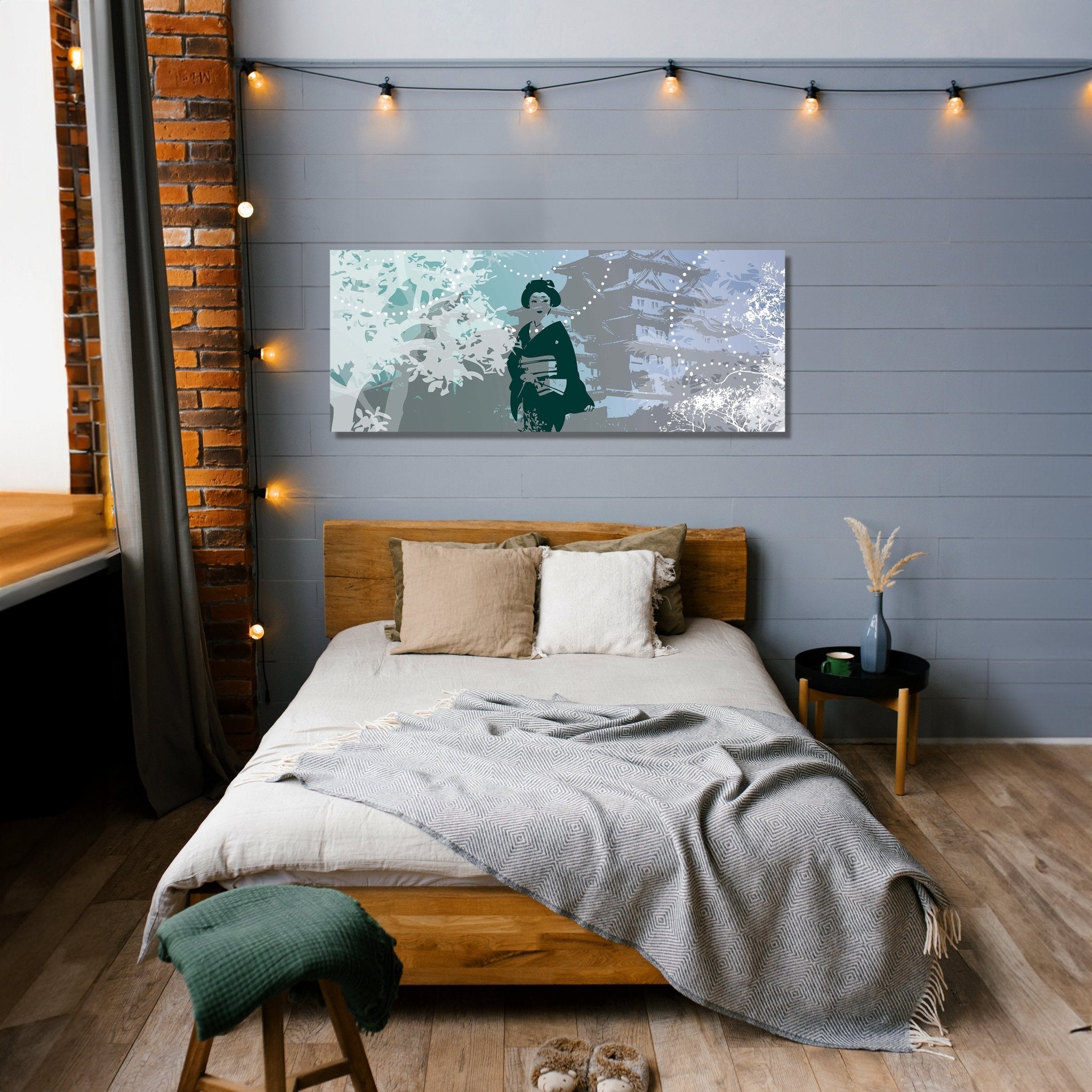 Leinwandbild Old Floral Asia M0069 kaufen - Bild 2 Leinwandbild Old Floral Asia M0069 kaufen - Bild 2