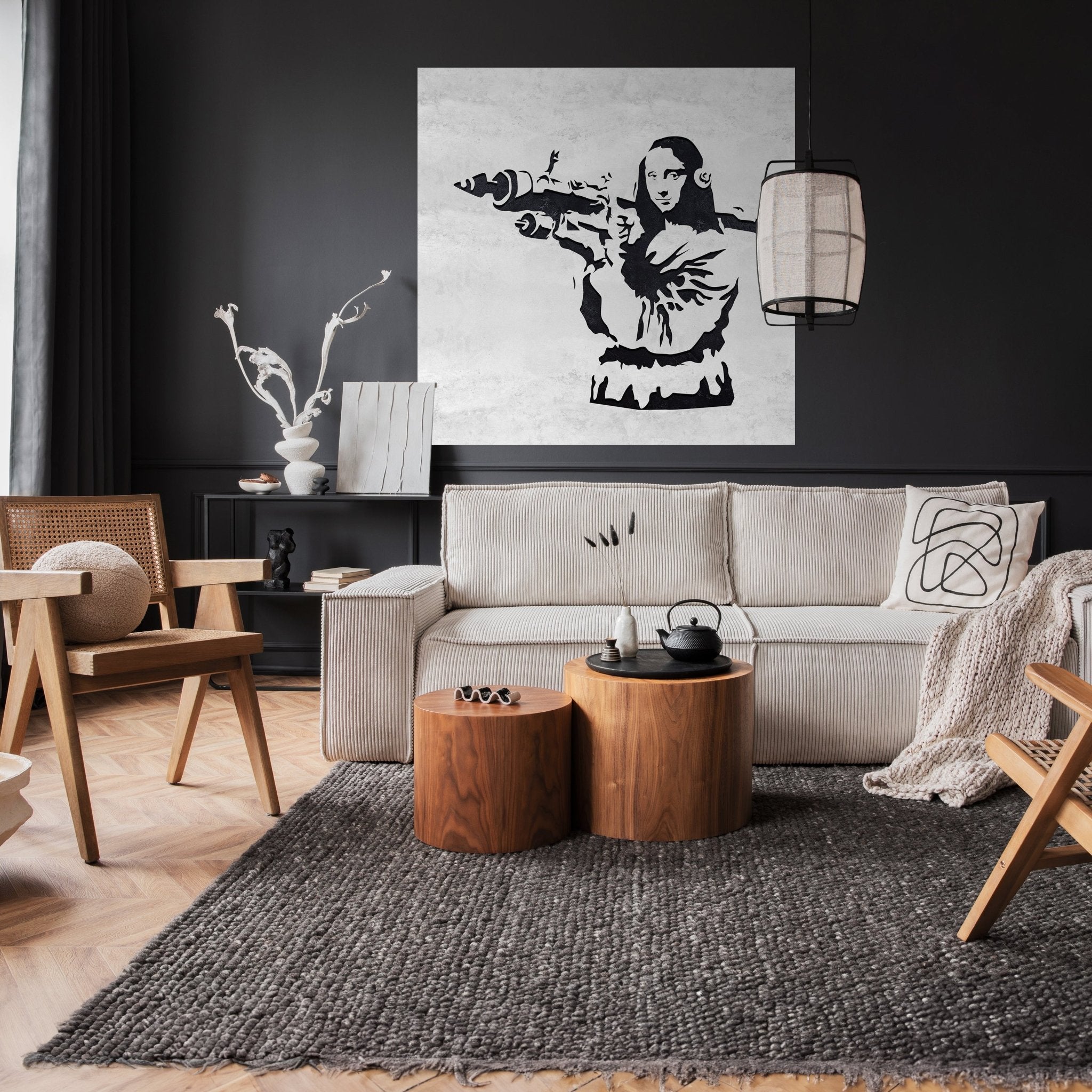 Quadratische Fototapete Banksy Street Art M0069 - Bild 2 Quadratische Fototapete Banksy Street Art M0069 - Bild 2