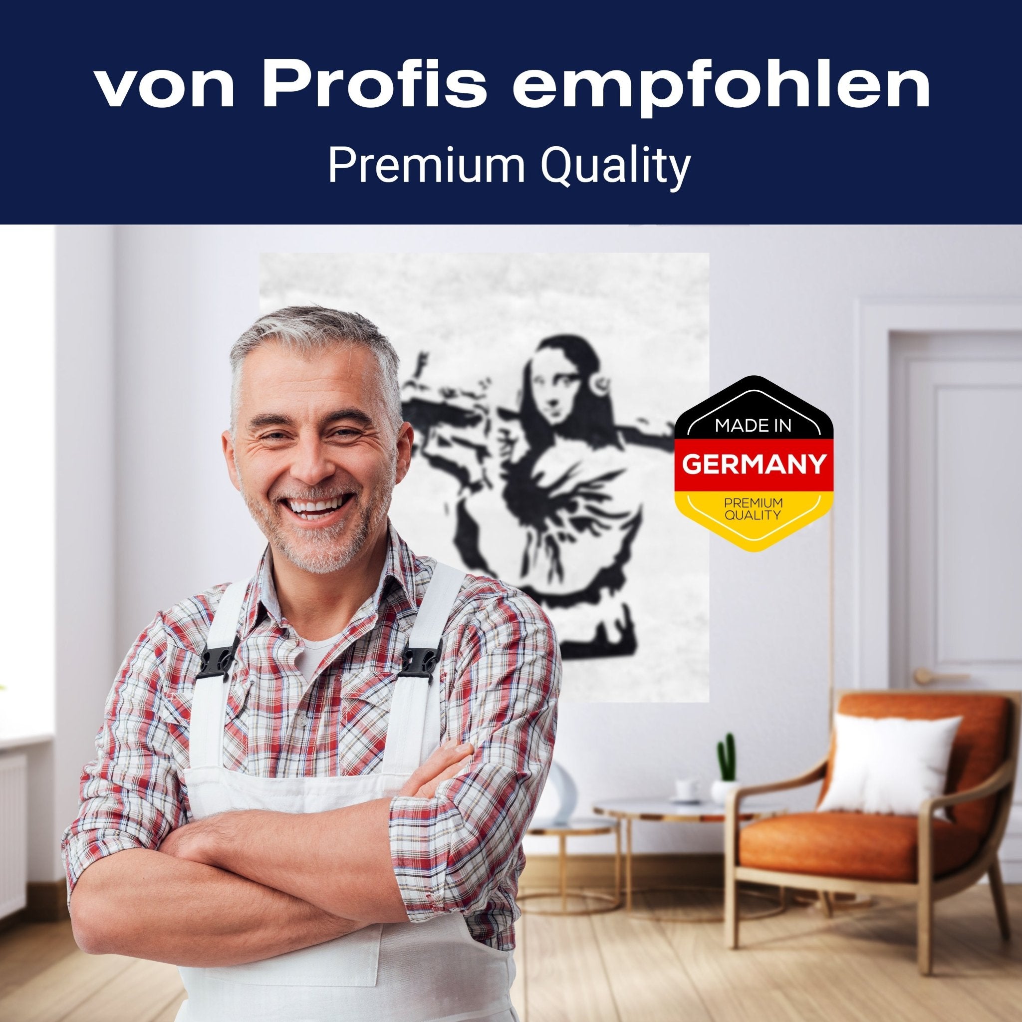 Quadratische Fototapete Banksy Street Art M0069 - Bild 5 Quadratische Fototapete Banksy Street Art M0069 - Bild 5