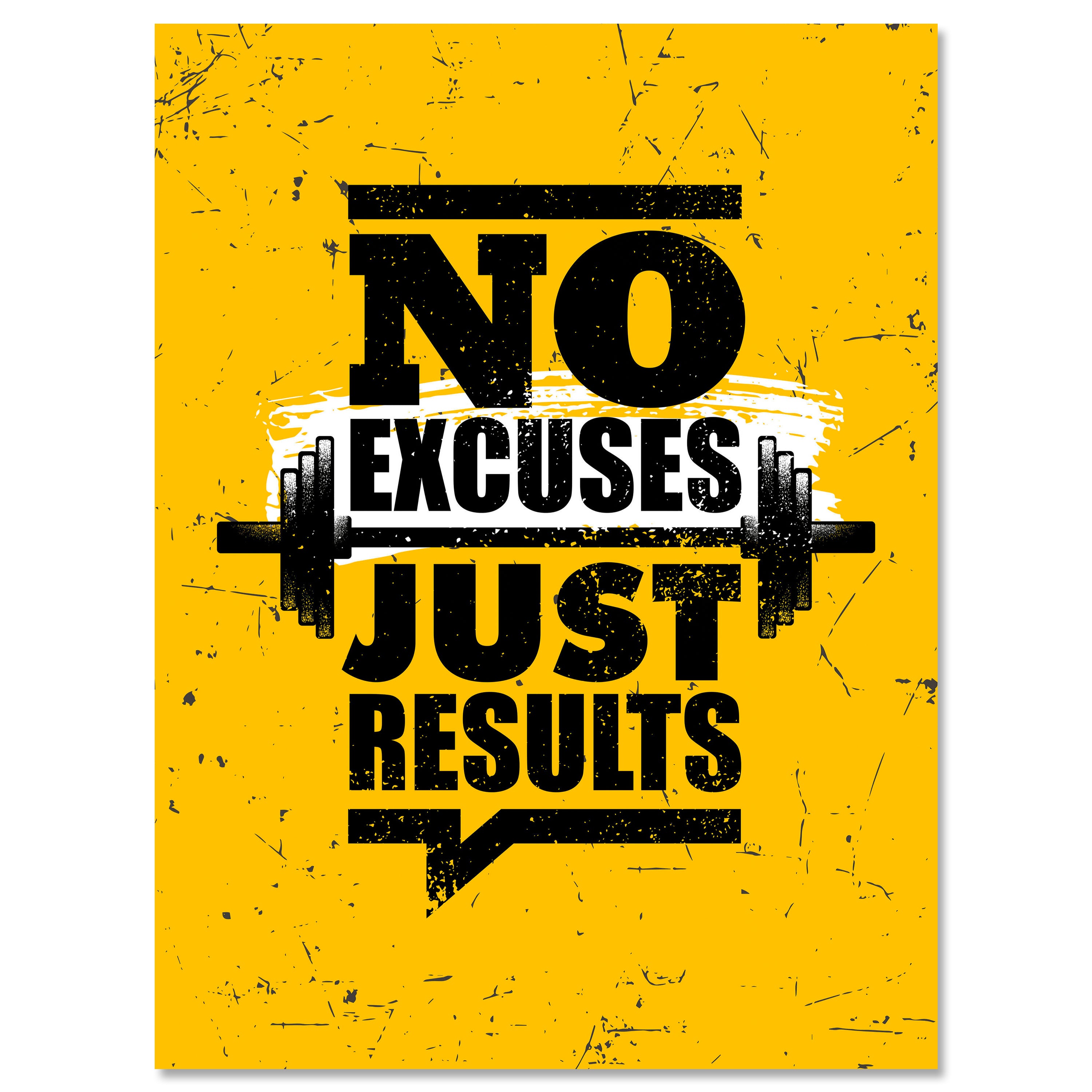 Leinwandbild Motivation, Hochformat, just results M0071 kaufen - Bild 1 Leinwandbild Motivation, Hochformat, just results M0071 kaufen - Bild 1