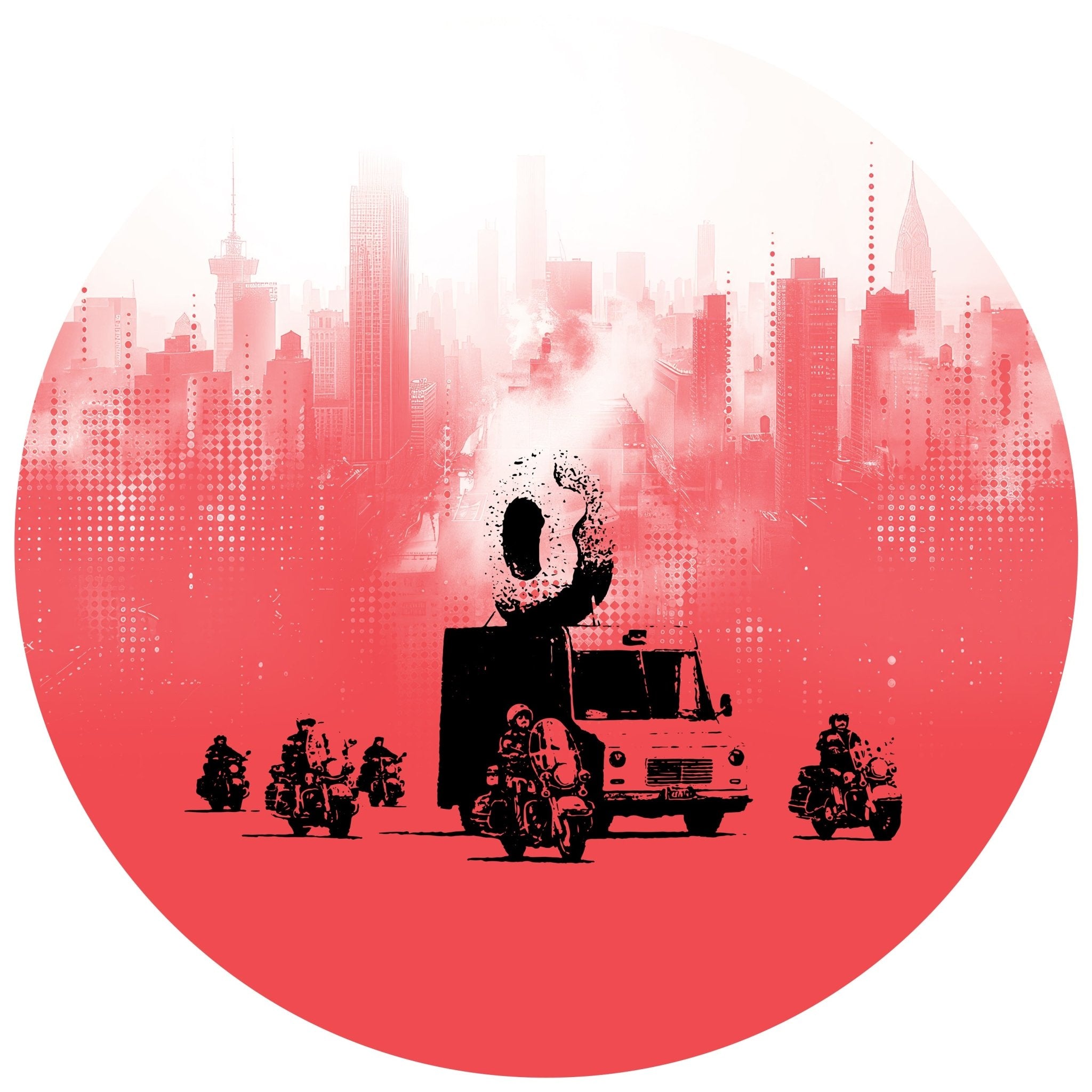 Runde Fototapete Banksy Street Art M0071 - Bild 11 Runde Fototapete Banksy Street Art M0071 - Bild 11