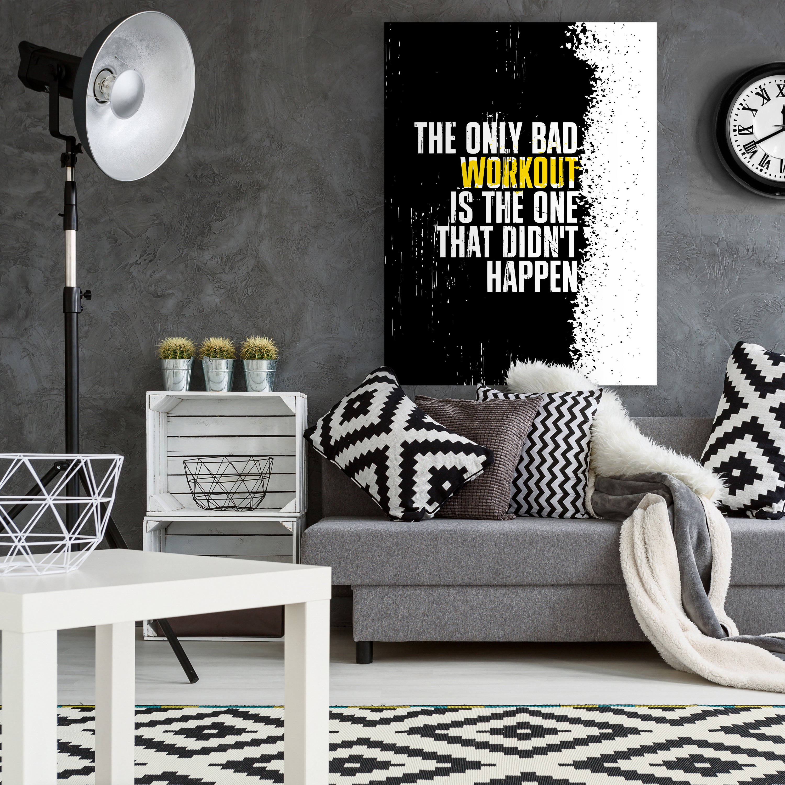 Leinwandbild Motivation, Hochformat, didnt happen M0072 kaufen - Bild 2 Leinwandbild Motivation, Hochformat, didnt happen M0072 kaufen - Bild 2